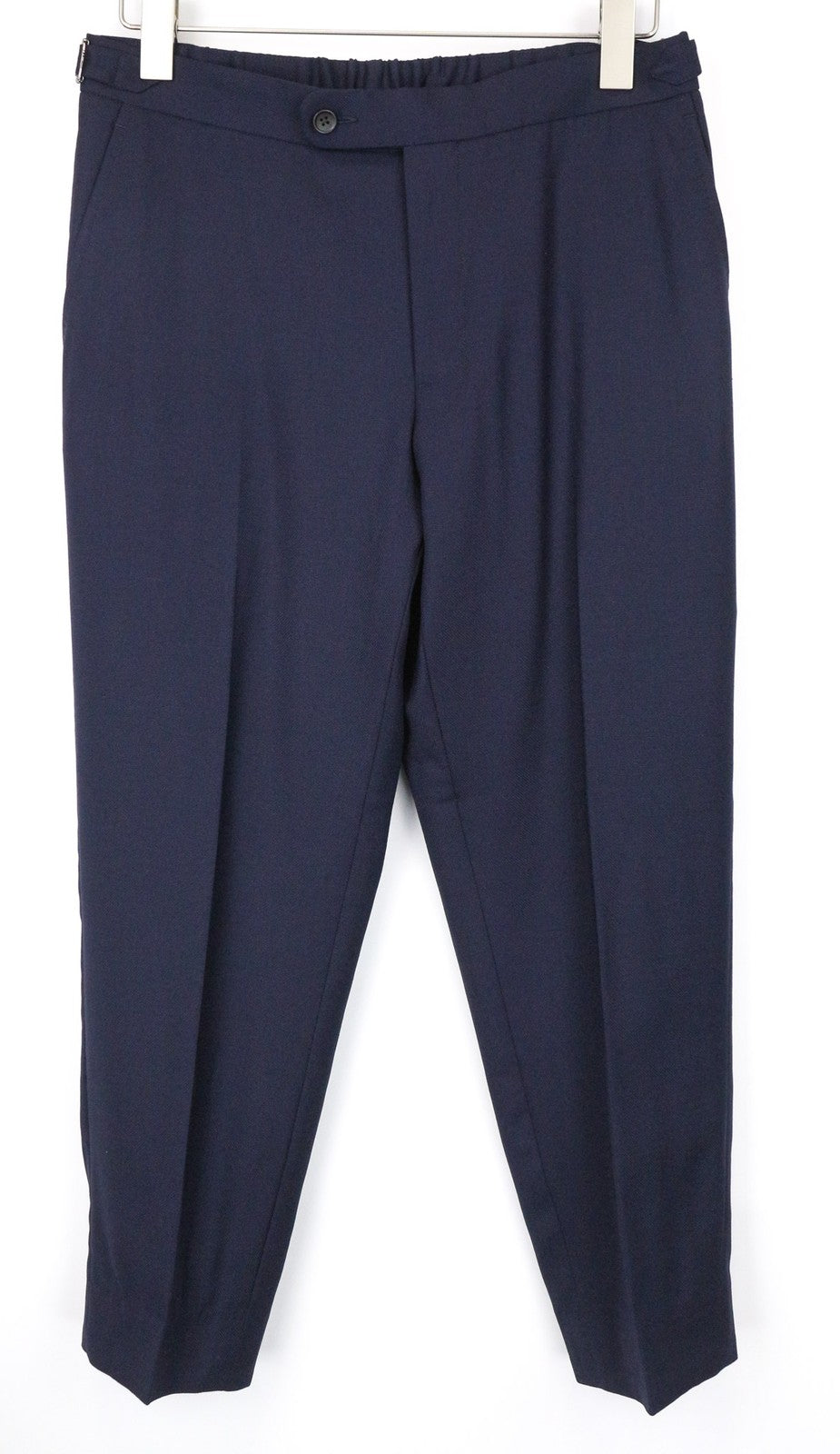 SUITSUPPLY Havana Men Suit UK38S Formal Wool Stretch Unlined Blue Slim 2 Piece