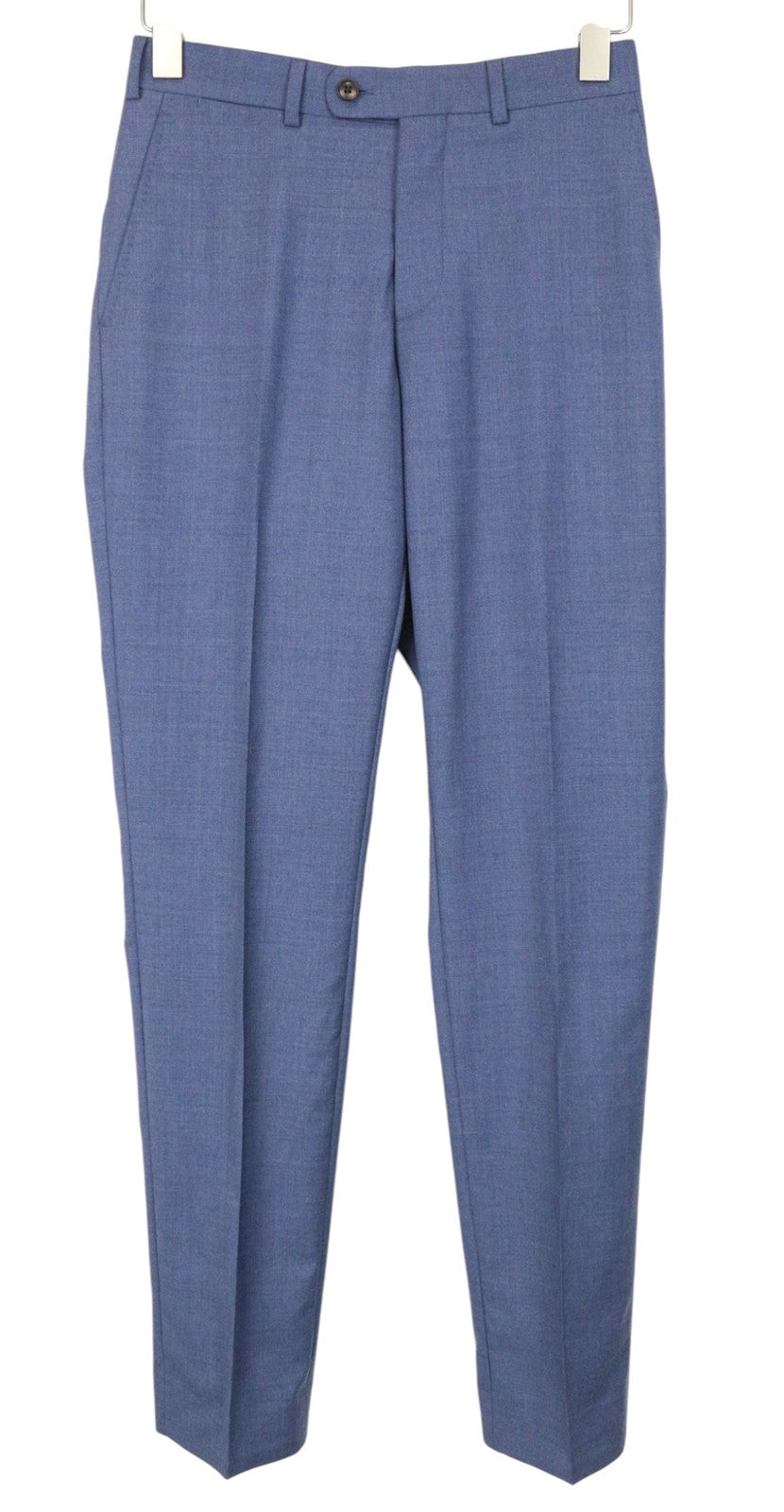 SUITSUPPLY Napoli Men Suit UK34R Pure Wool Super 110's Blue Lined 2 Piece