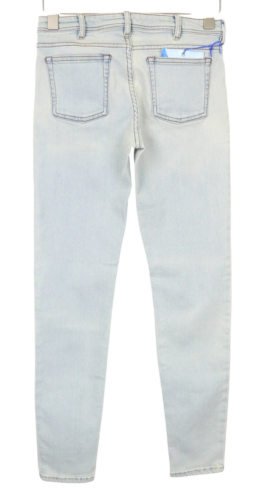 ACNE STUDIOS Climb Women Jeans W28/L34 Skinny Fit Washed Blue Cotton Stretch