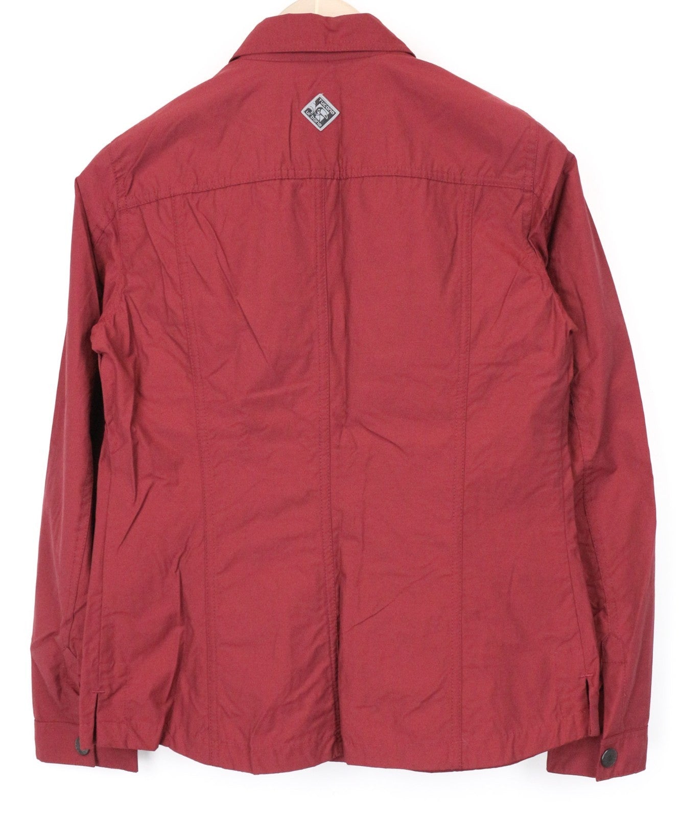 TUCANO URBANO Demetra Women Jacket IT40 Red Cotton Blend Long Sleeve Breathable