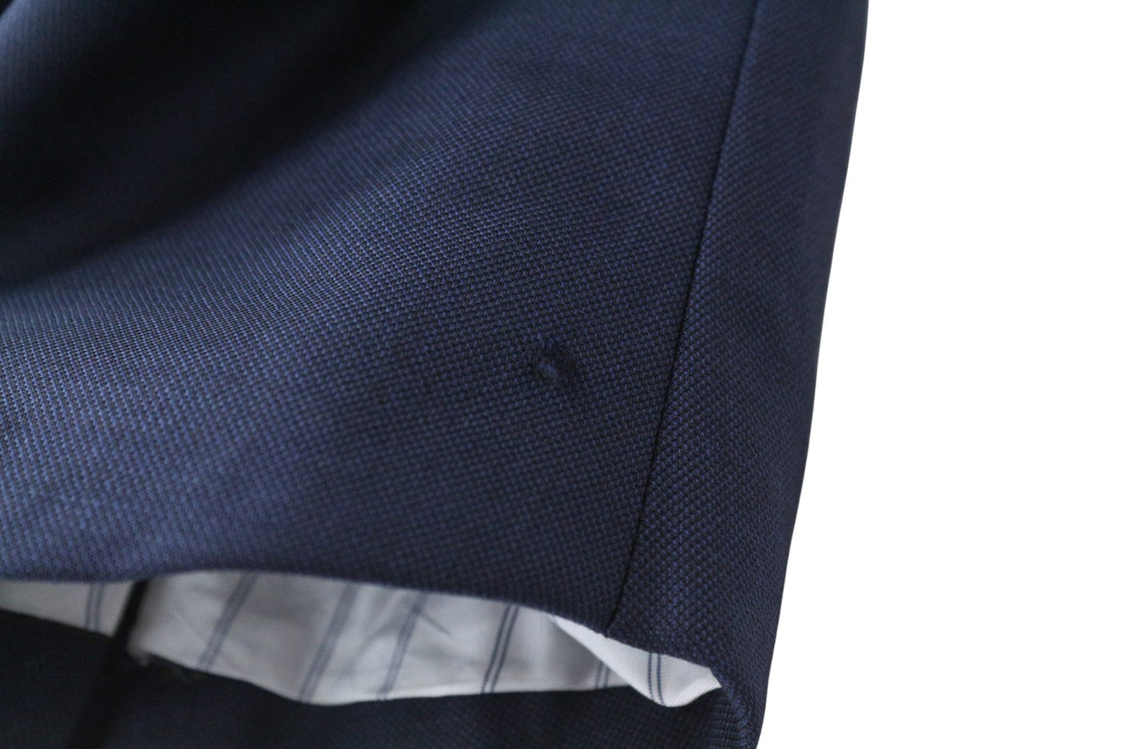 SUITSUPPLY Lazio Men Suit UK36L Single-Breasted Pure Wool Blue 2 Piece