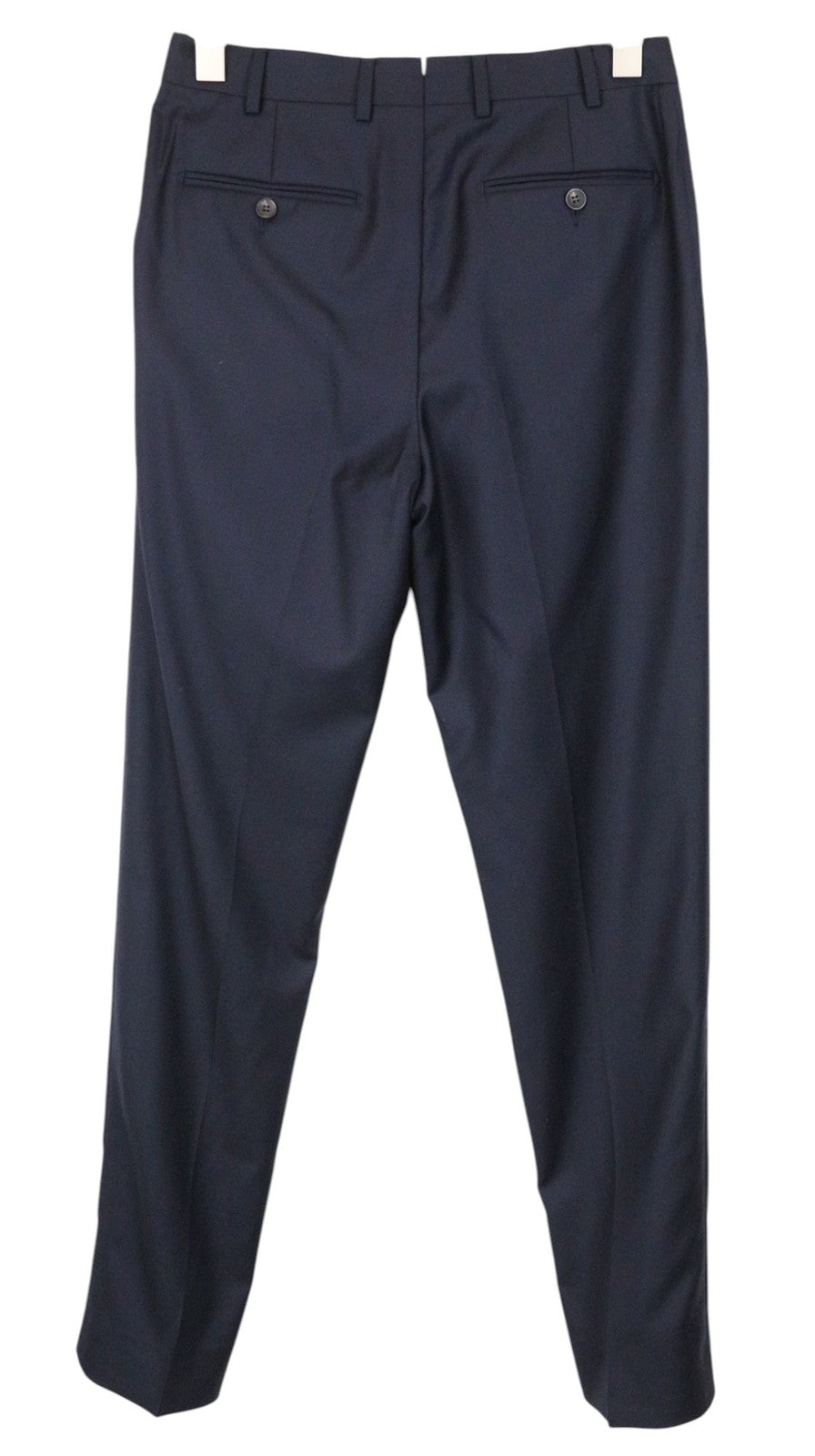SUITSUPPLY Ferrara Men Suit UK34R Waistcoat Trousers Pure Wool Navy 2 Piece