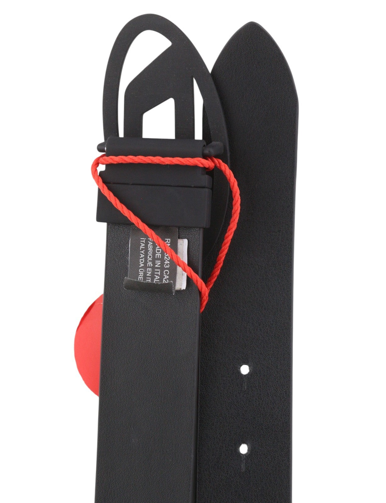 DIESEL B-1DR W Rev II Women Belt 85 CM Black Leather Reversible RRP165