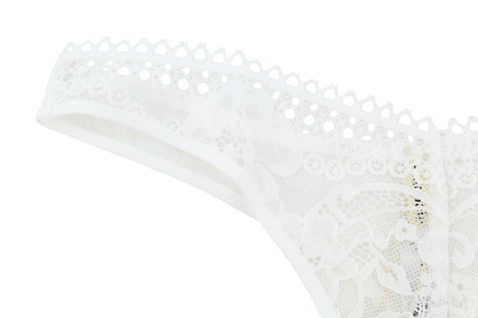 SCANDALE Le String Sensual-Undyed Women's Panties M White Lace 3-Pack
