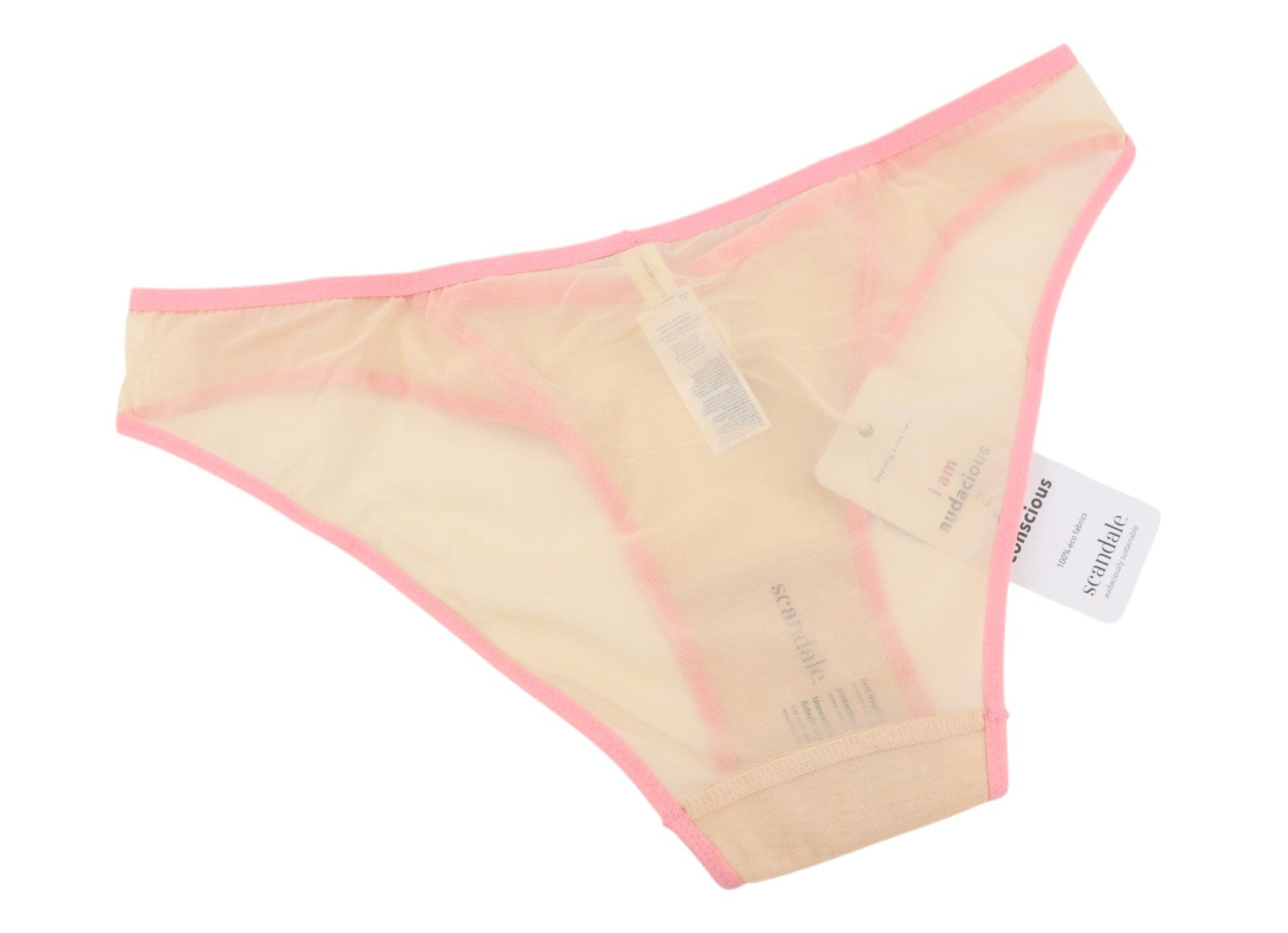 SCANDALE La Culotte Sleek-Nude A14 Women's Panties M Sheer Mesh