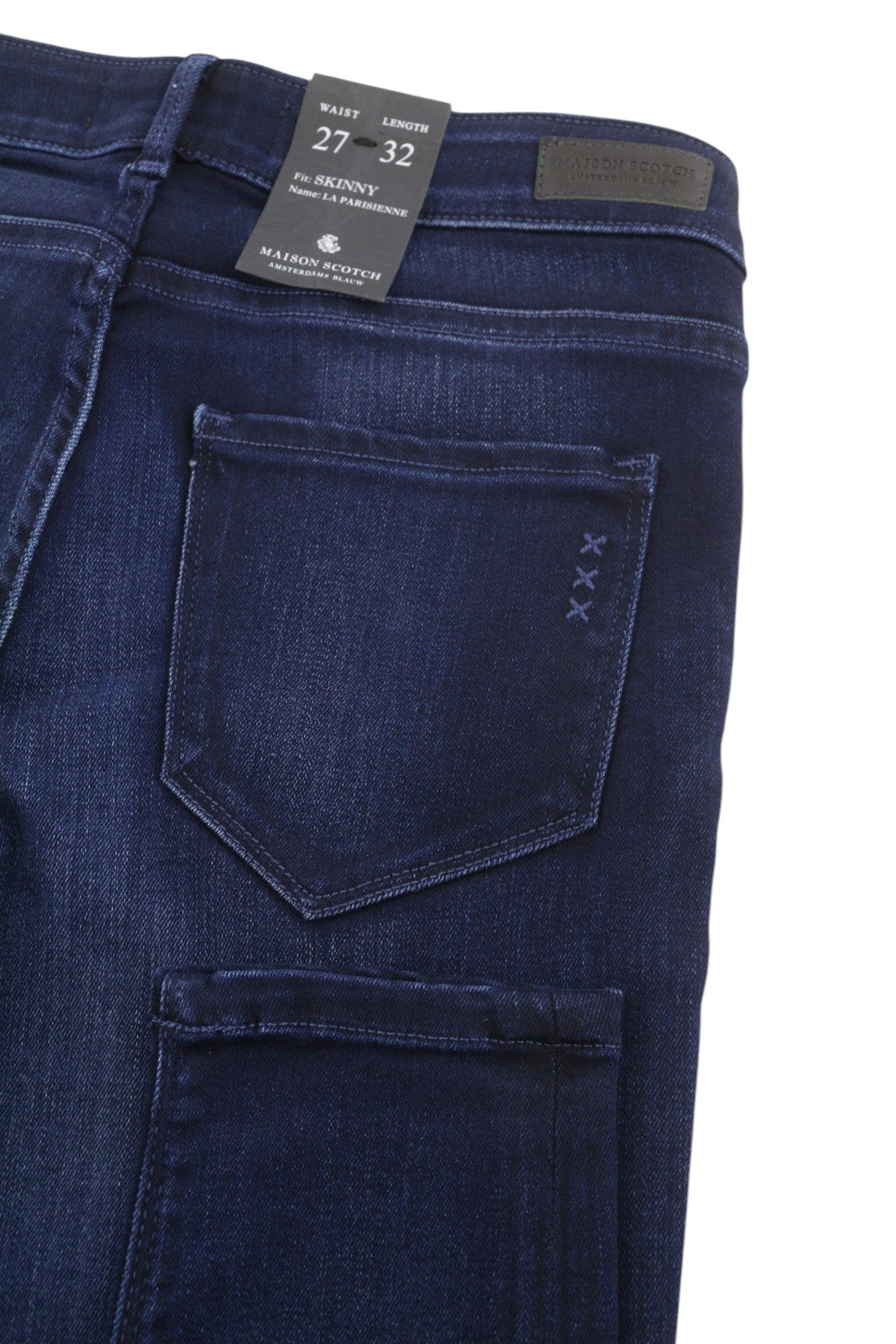 MAISON SCOTCH La Parisienne Women's Jeans W27/L32 Blue Faded Skinny