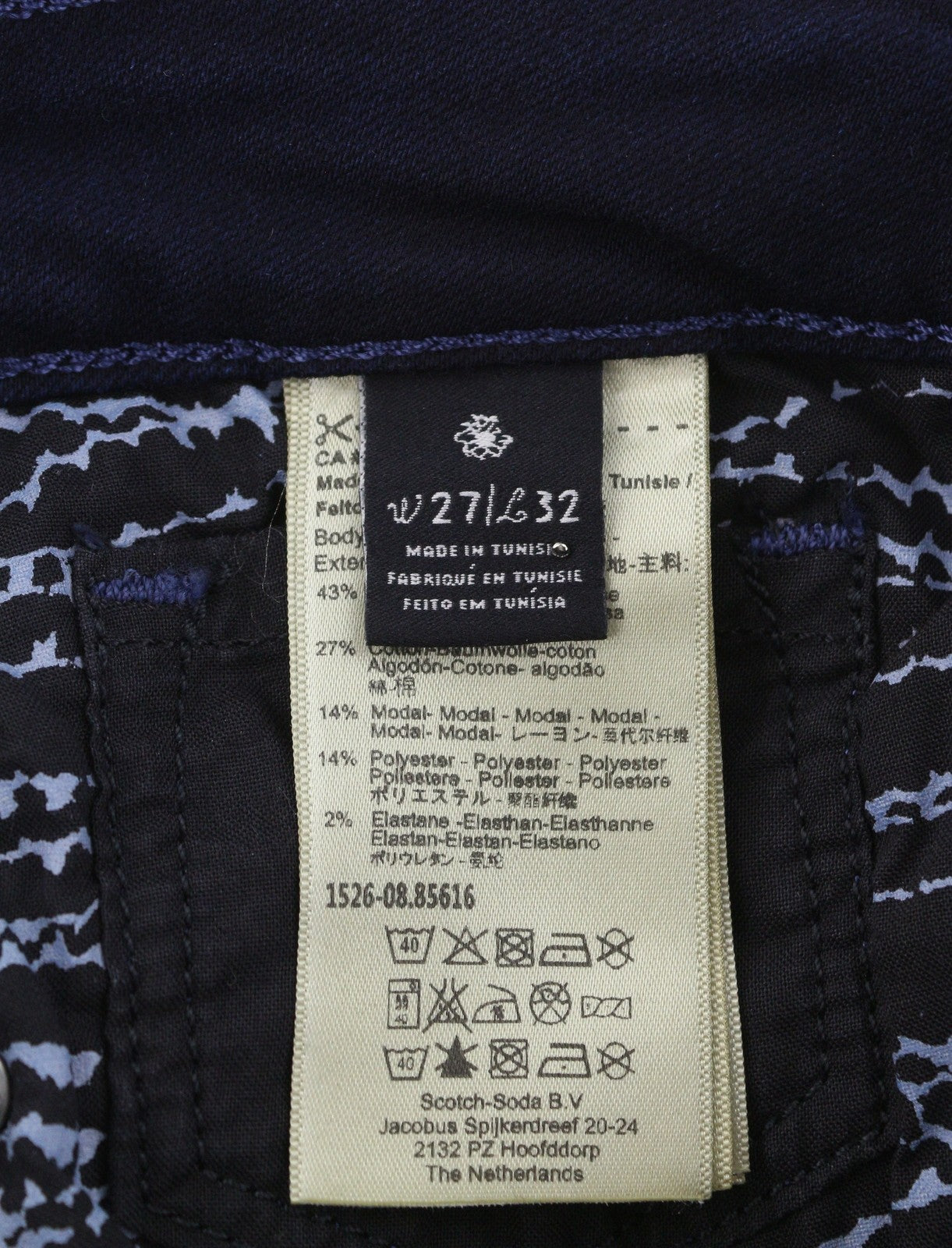 MAISON SCOTCH La Parisienne Women's Jeans W27/L32 Blue Faded Skinny