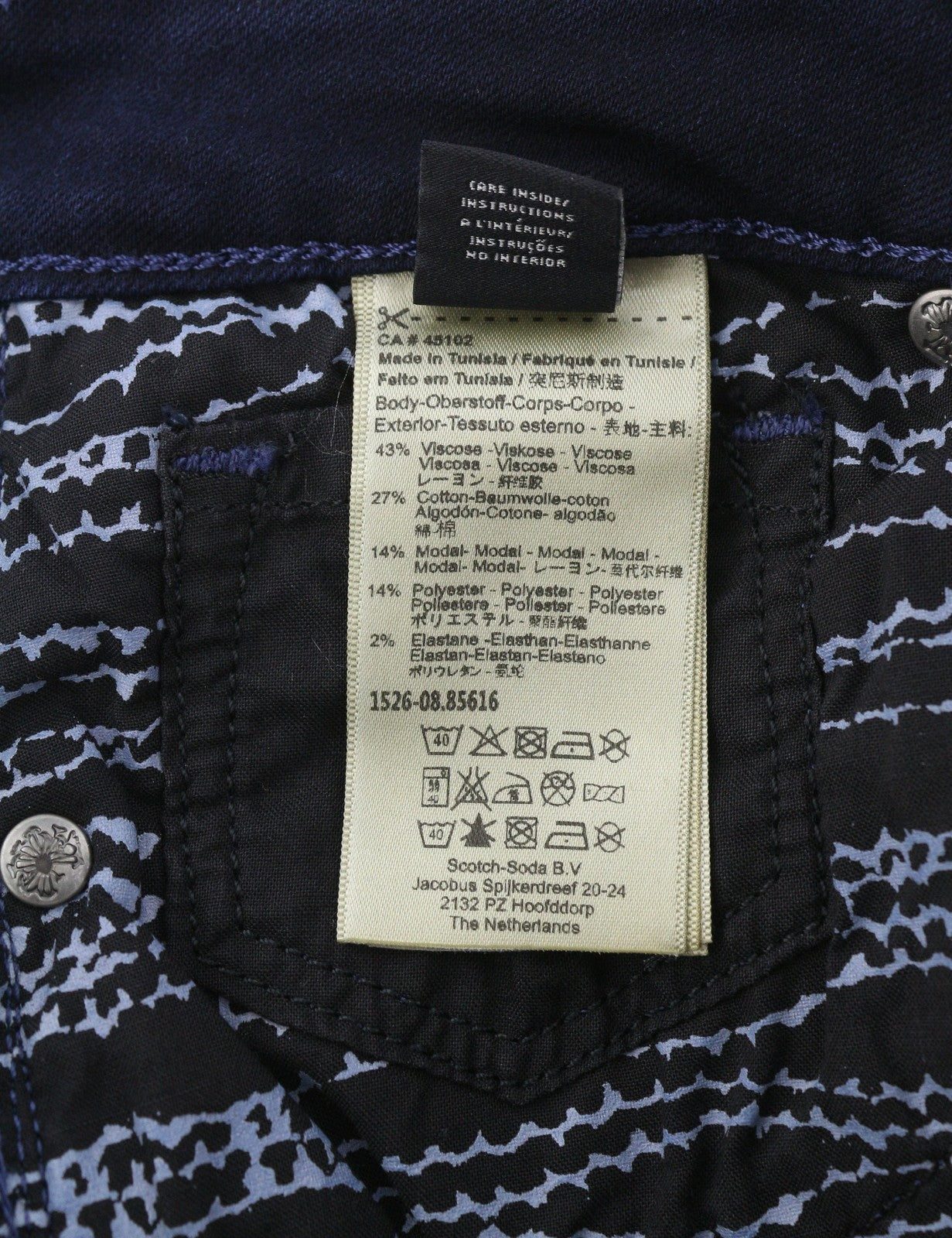 MAISON SCOTCH La Parisienne Women's Jeans W27/L32 Blue Faded Skinny