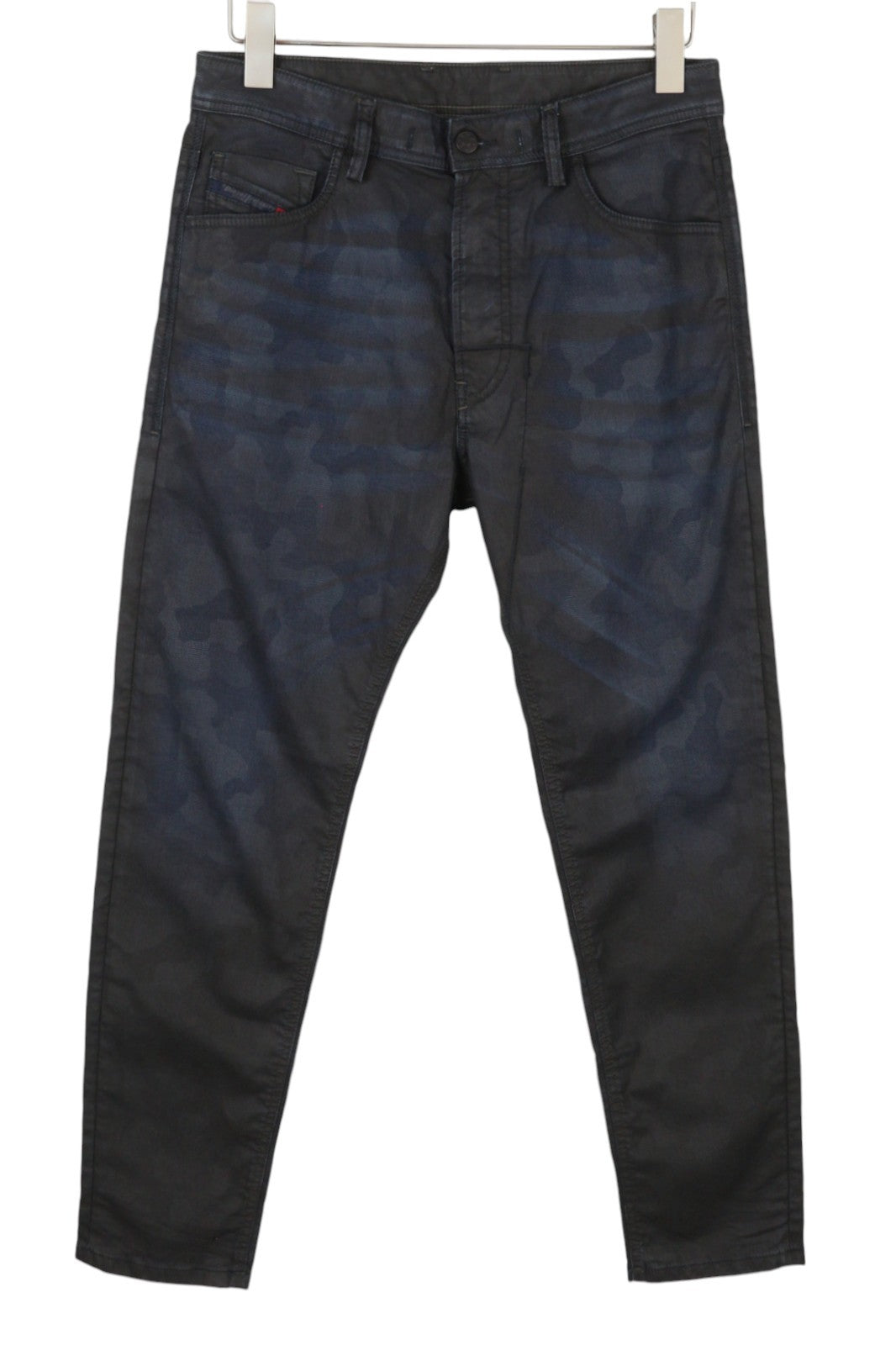 DIESEL Narrot CB-NE 0686J Men's Jeans W28 Black Coated Faded Jogg Slim