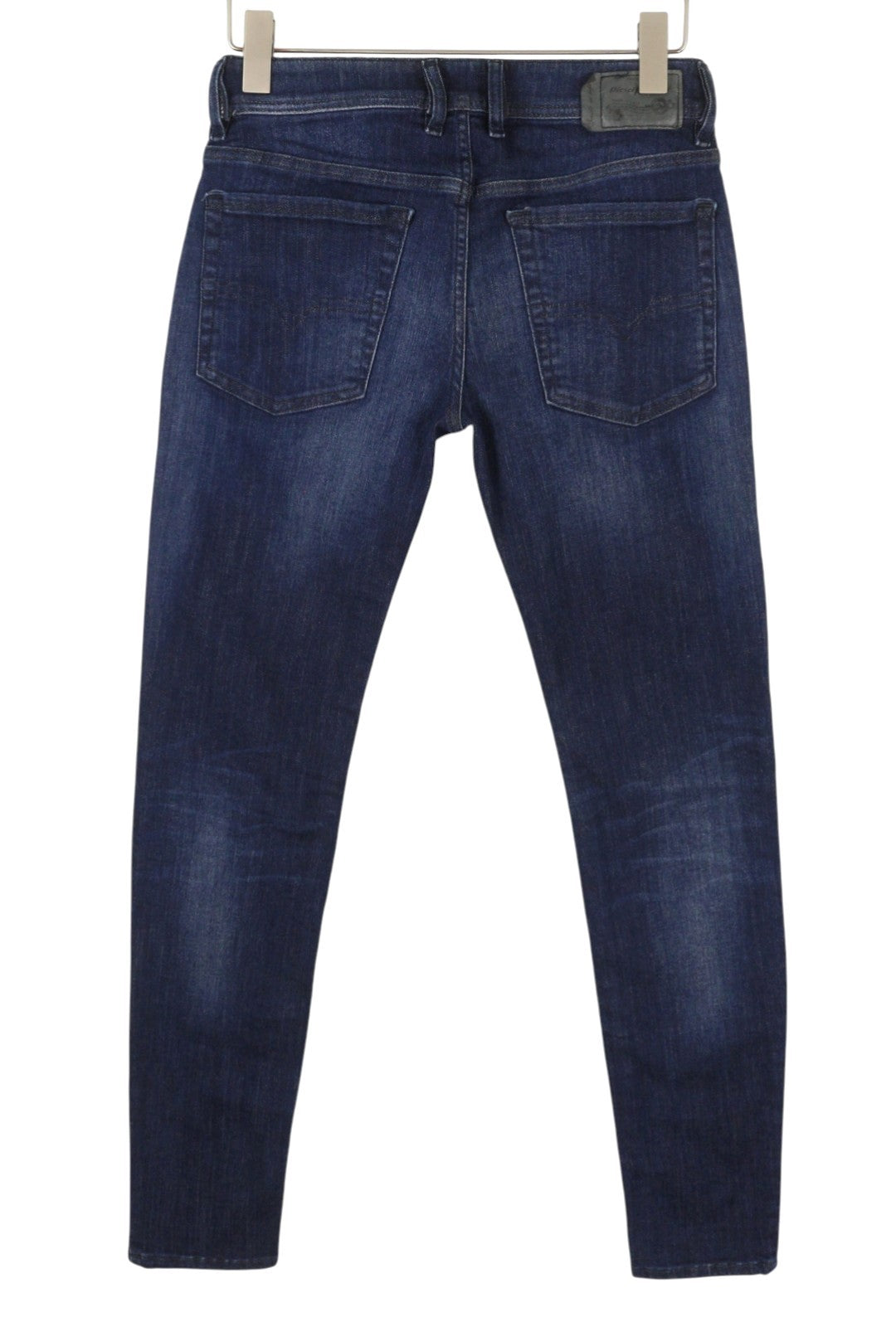 DIESEL Troxer R79K6 Men's Jeans W28/L32 Blue Faded Whisker Skinny Fit