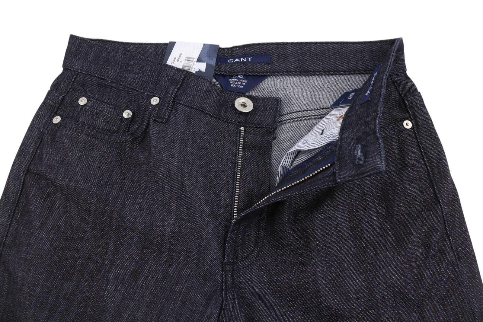 GANT Carol Women's Jeans W29/L34 Dark Blue Regular Bootcut Zip Fly