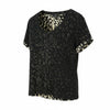 Black Cotton T-Shirt