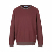 HARMONT & BLAINE Men's Jumper 2XL Red Pattern Wool Blend Knit Pull On
