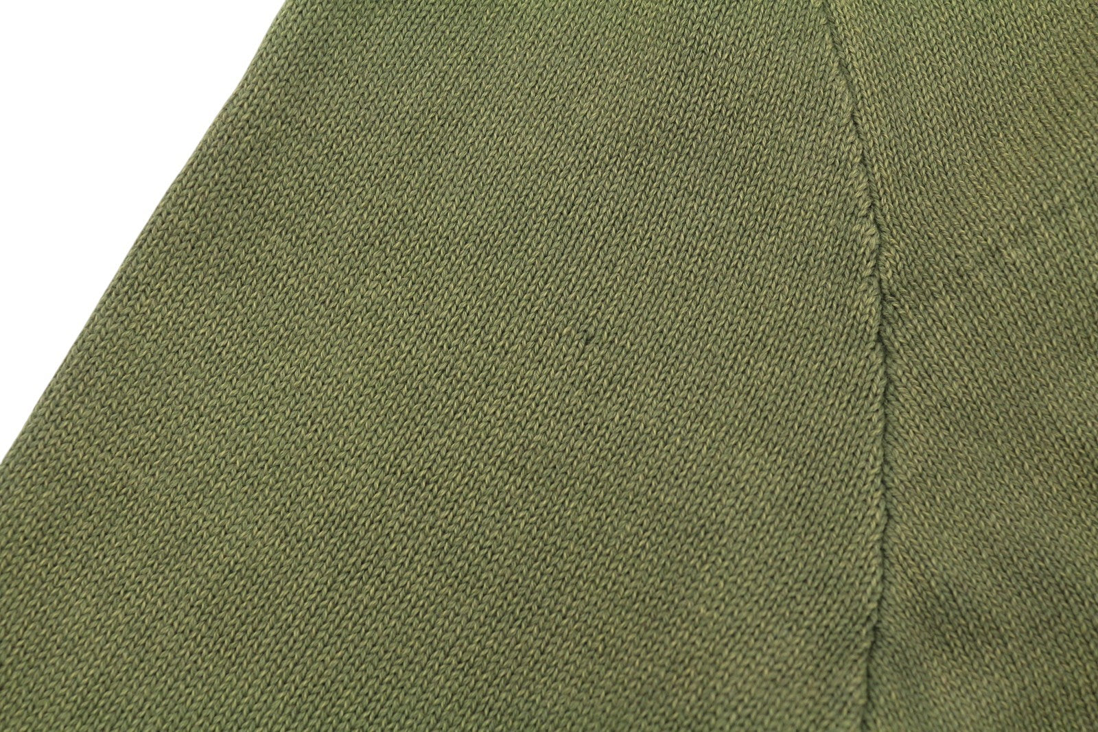GOOD GENES Men's Jumper XL Olive Green Knit Long Back Pull On