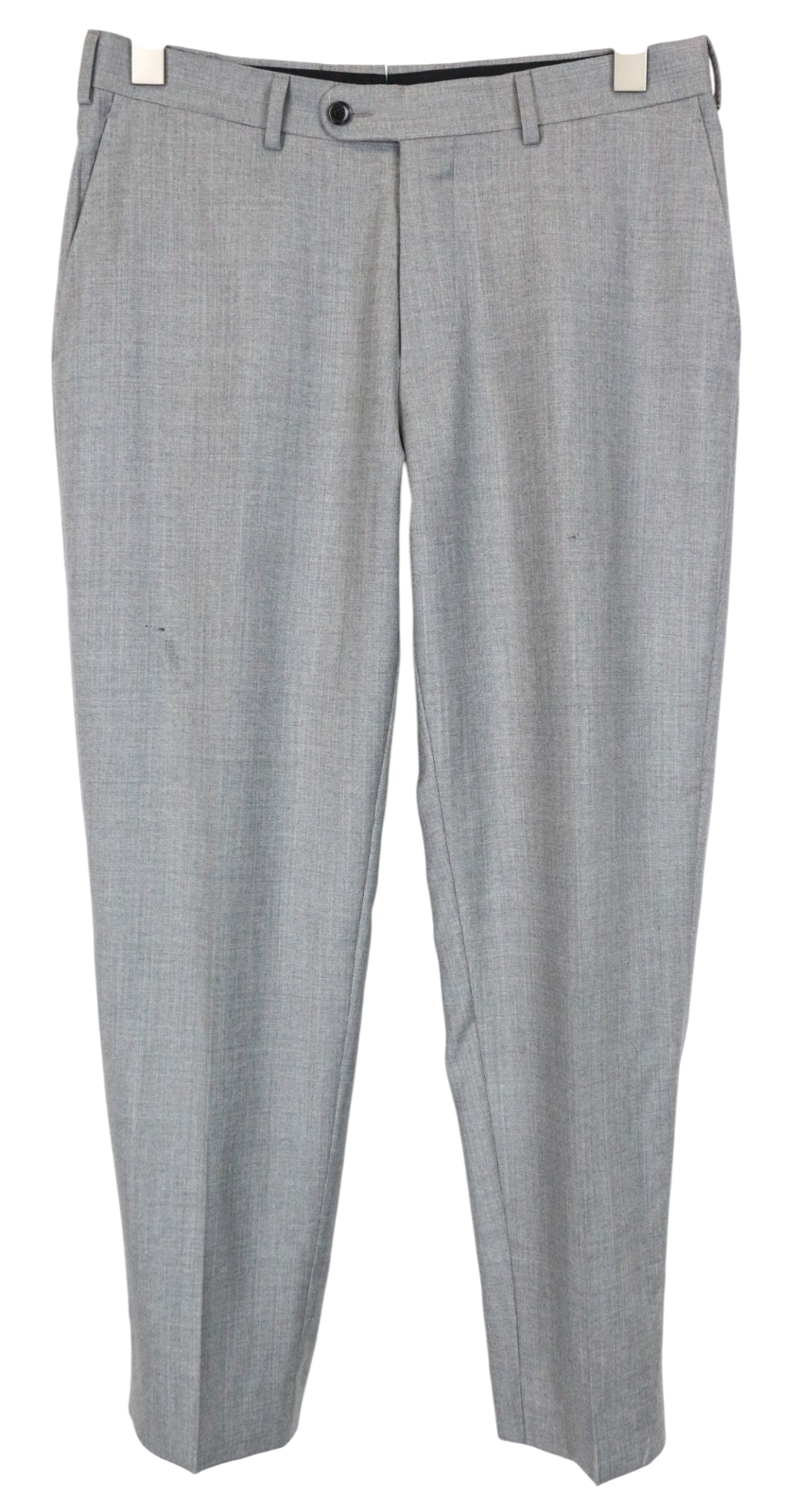 SUITSUPPLY Brescia Men Trousers UK38R Pure Wool Grey Pleated Front Lined Formal