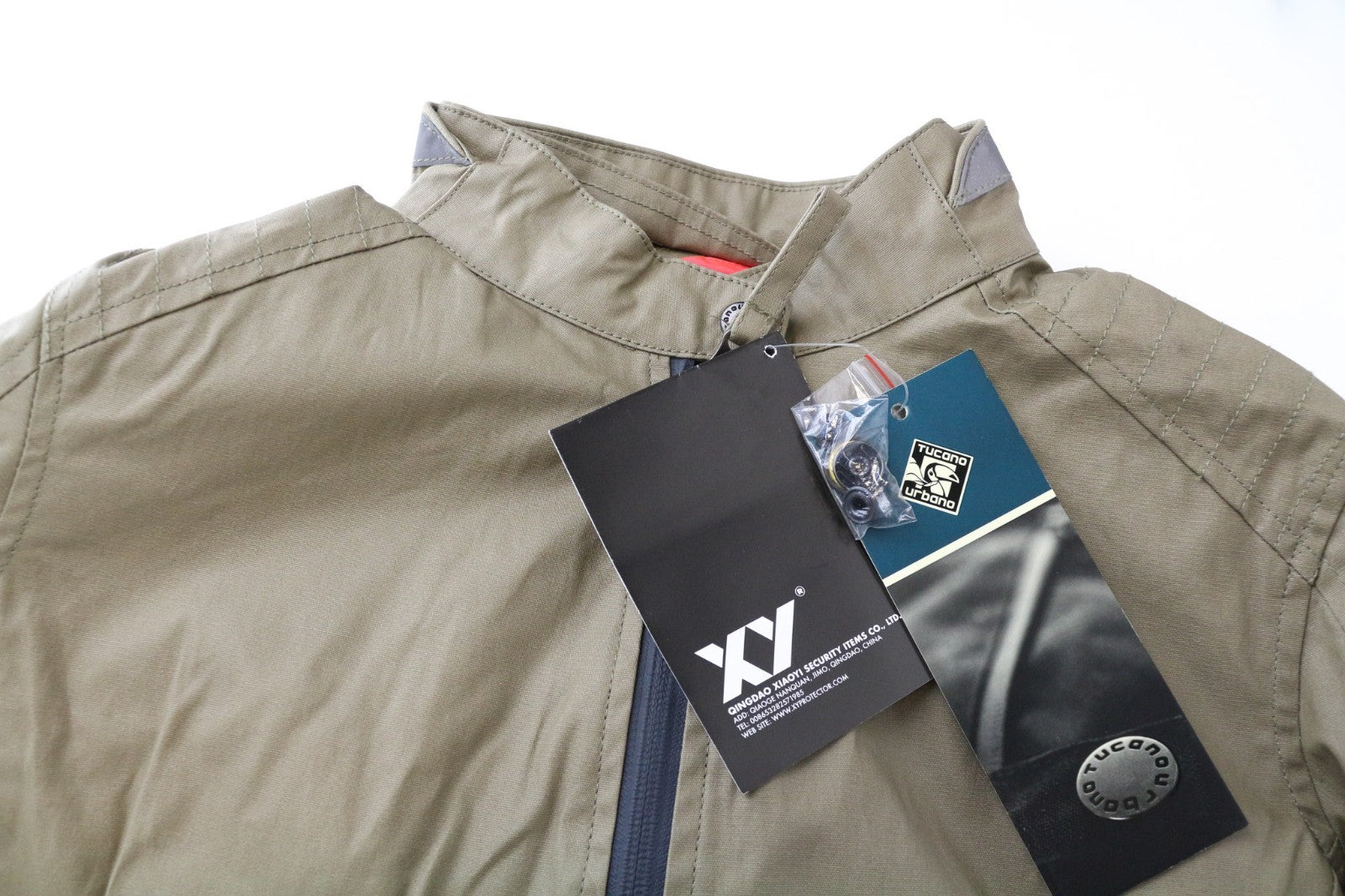 TUCANO URBANO Polette Women Jacket IT40 S Beige Scooter Armourized Breathable