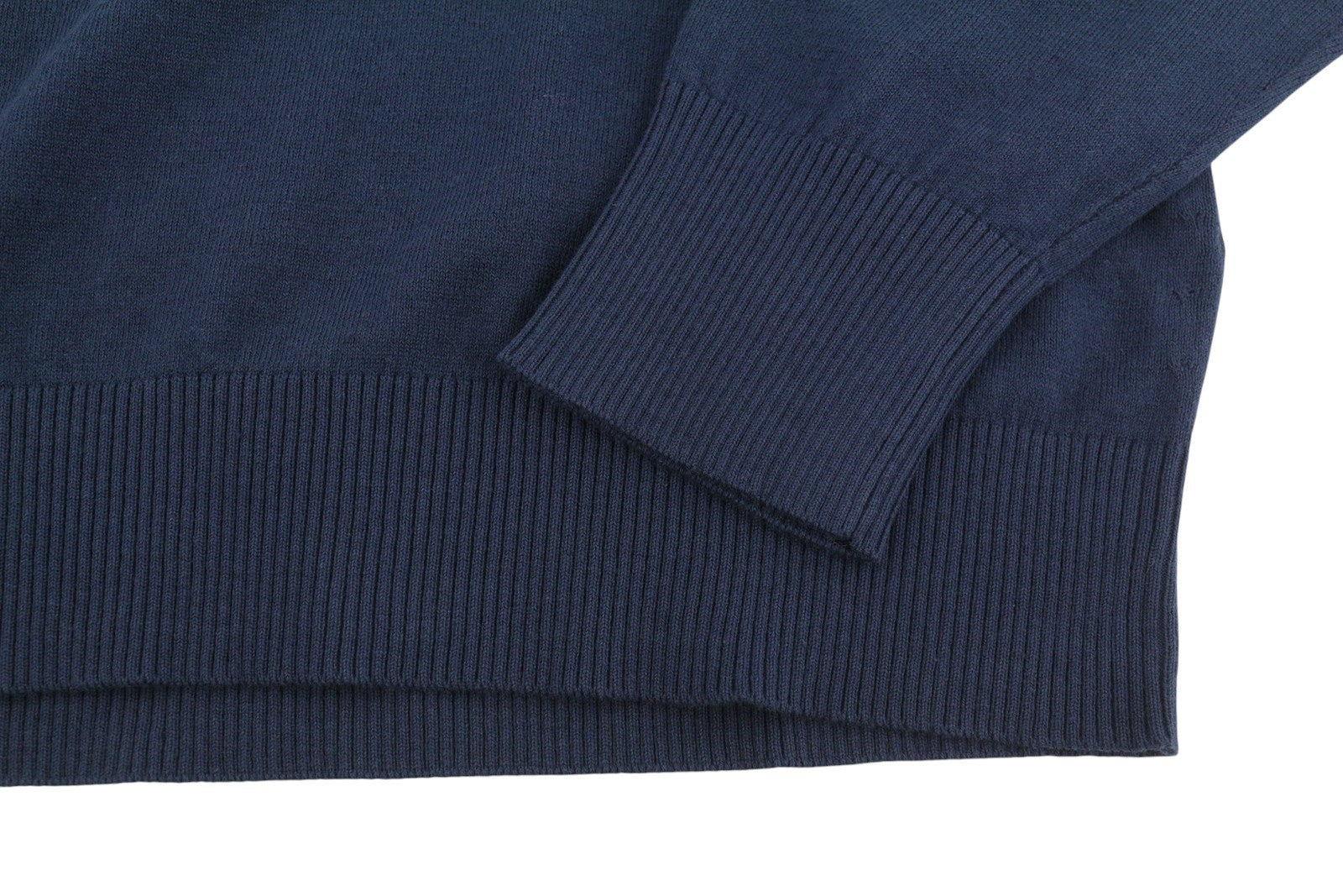 DIESEL K-Freex-Newprint Men Jumper 2XL Dark Blue Cotton Knit Crew Neck RRP140