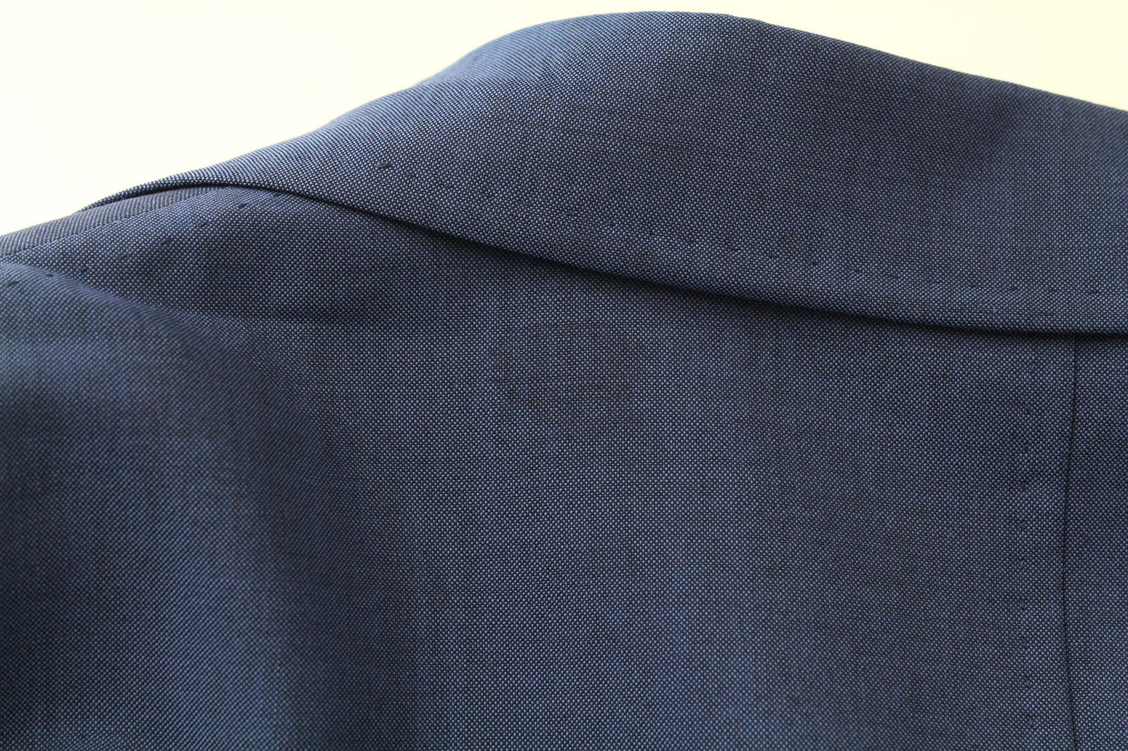 SUITSUPPLY La Spalla Men Blazer UK42S Blue Wool Mohair Single-Breasted Lined