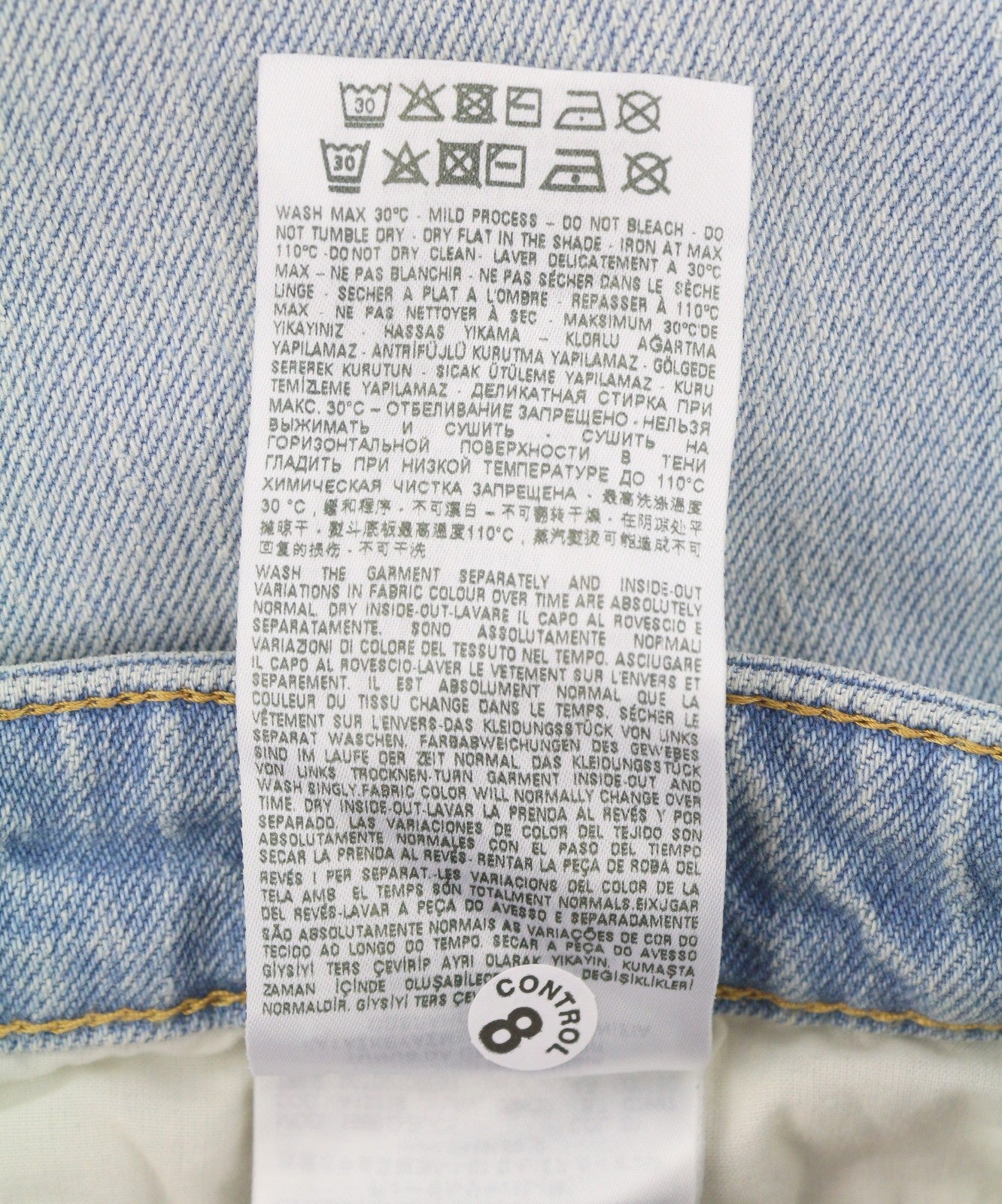 DIESEL 1998 D-Buck 09H39 Men Jeans W34/L32 Blue Distress Slim Bootcut RRP195