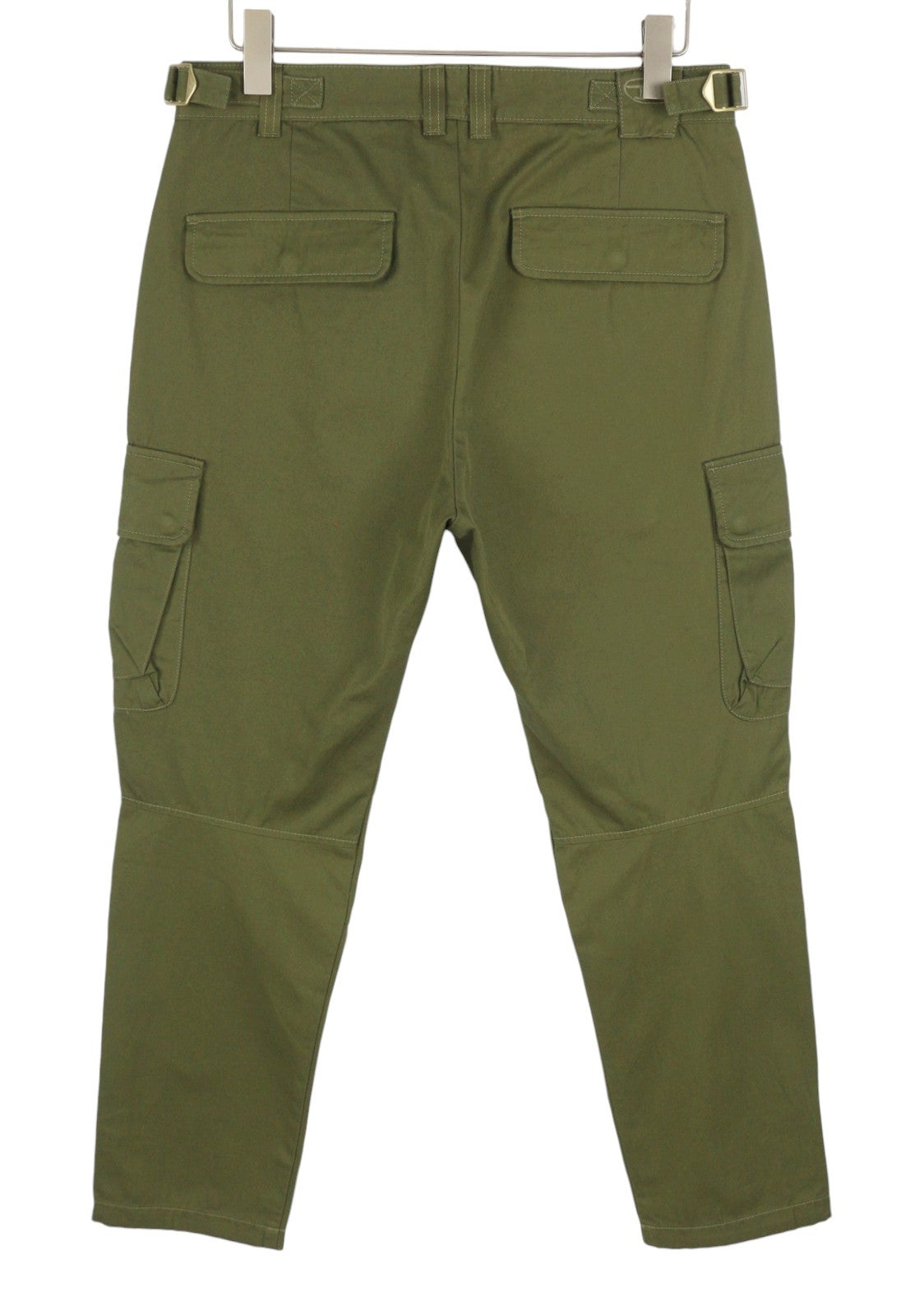 DIESEL P-Argym Men Trousers 54 W37 Khaki Green Regular Fit Cargo RRP225