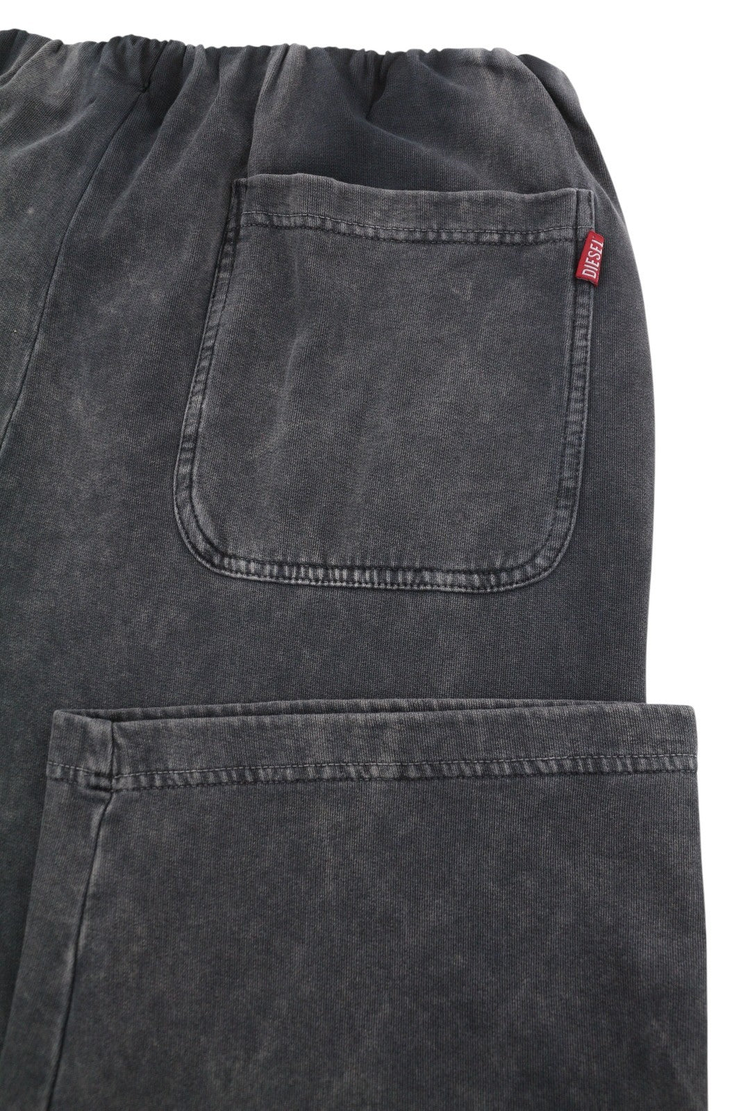 DIESEL P-Markle Men Trousers XL W34 Dark Grey Faded Loose Fit RRP295