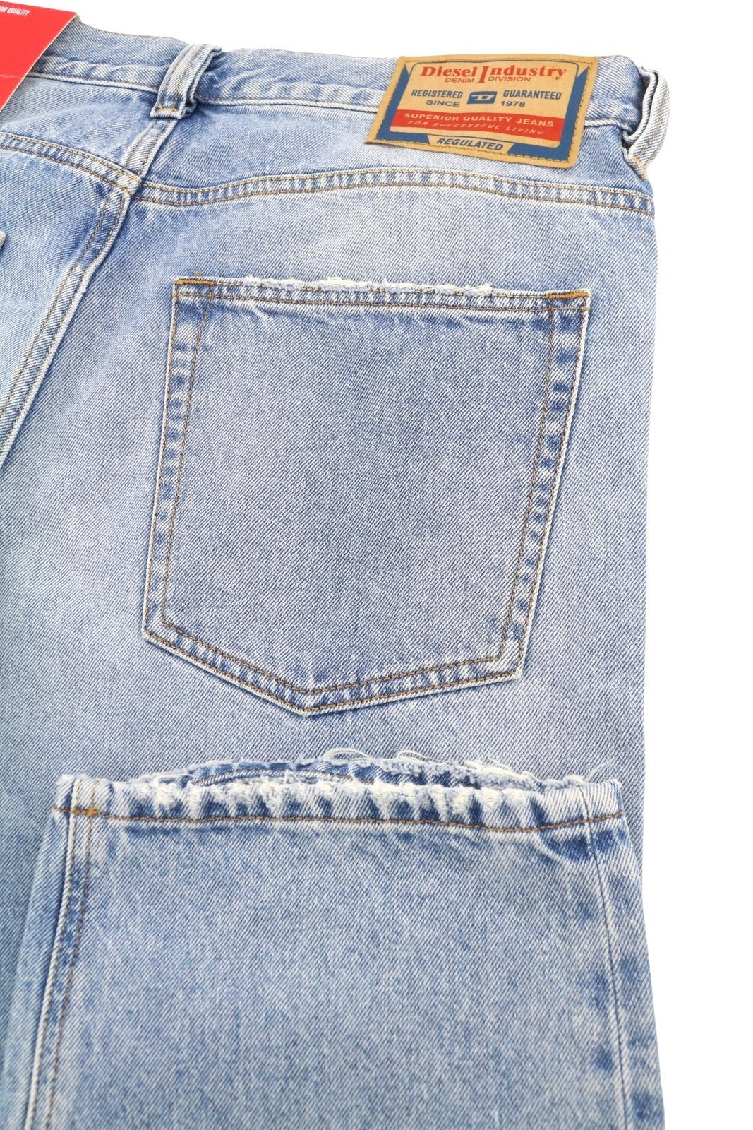 DIESEL 2010 D-Macs 09J80 Men Jeans W32/L32 Blue Loose Fit Straight Leg RRP250