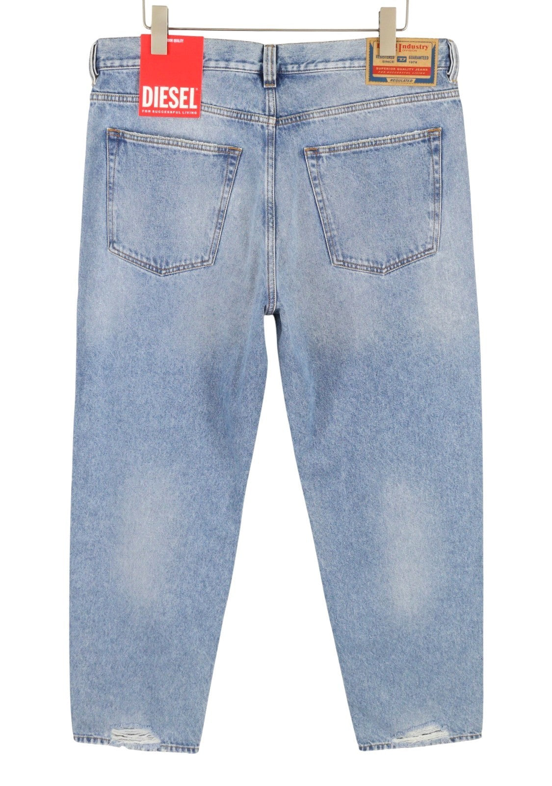DIESEL 2010 D-Macs 09J80 Men Jeans W36/L32 Blue Loose Fit Straight Leg RRP250