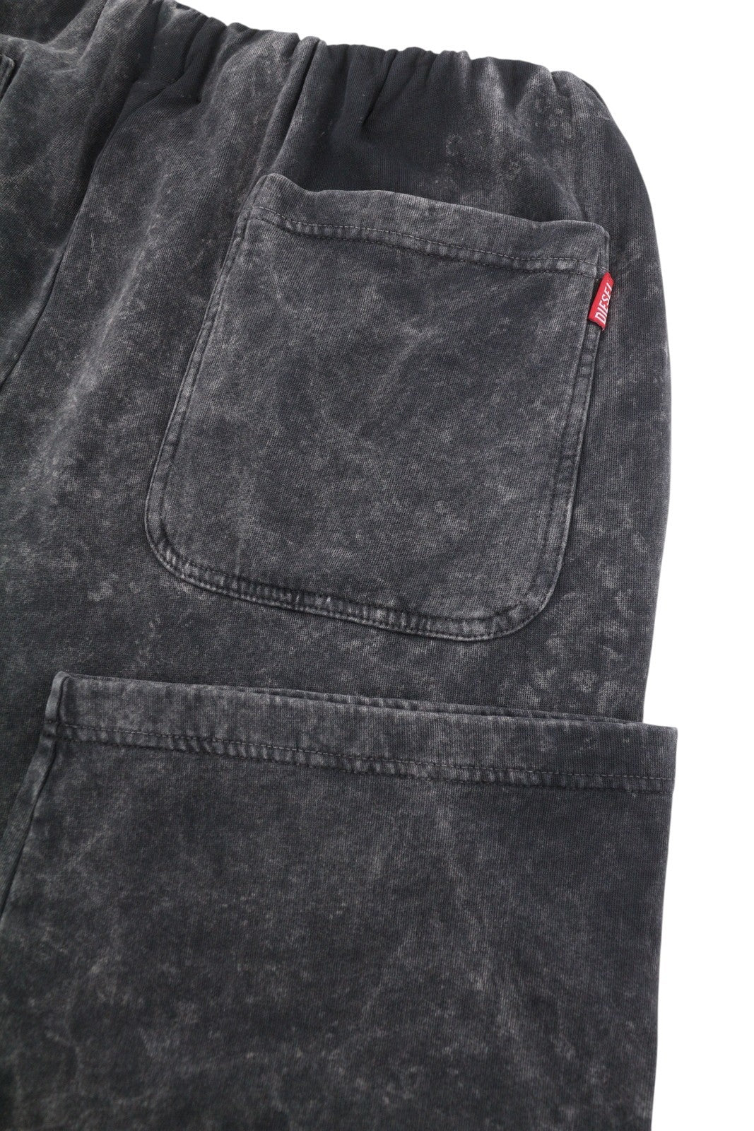 DIESEL P-Markle Men Trousers L W33 Dark Grey Faded Loose Fit RRP295