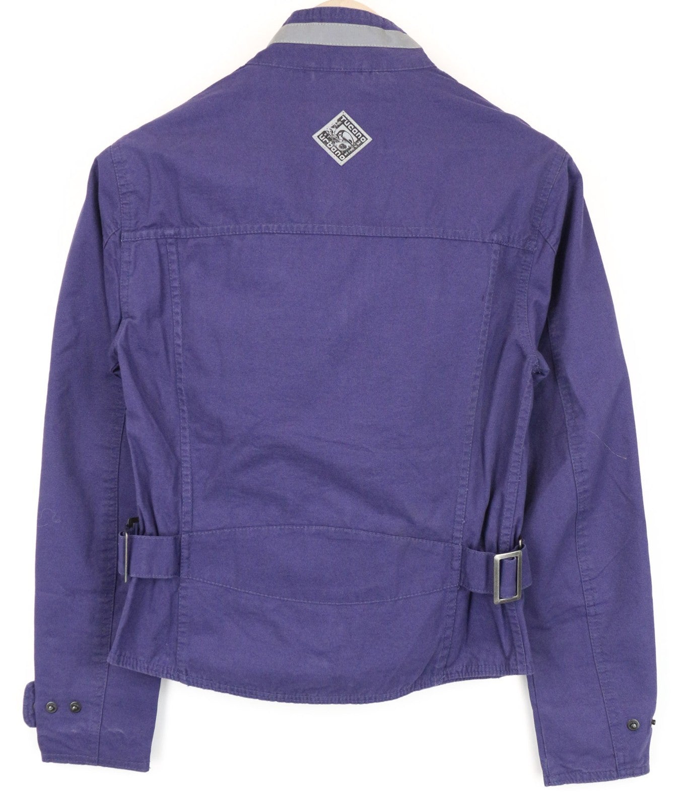 TUCANO URBANO Shorty Women Jacket IT38 M Purple Pure Cotton Breathable Moto