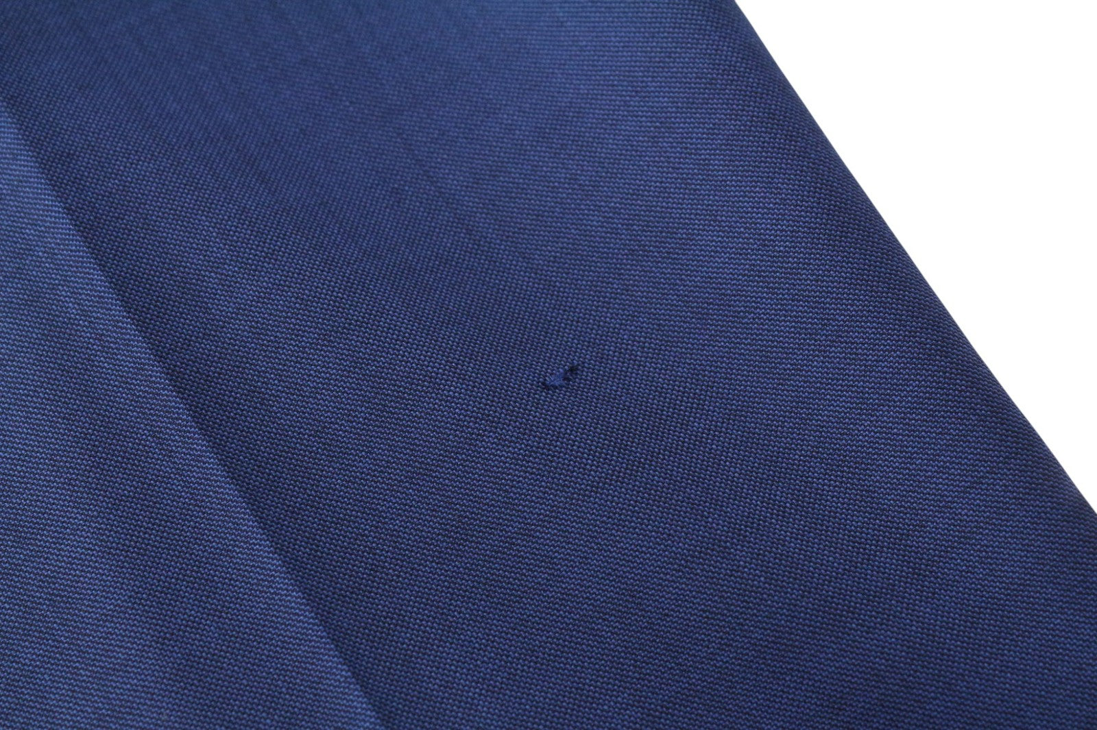 SUITSUPPLY Lazio Men Suit UK48S Mid Blue 2-Piece Slim Cut Sharkskin Pure Wool