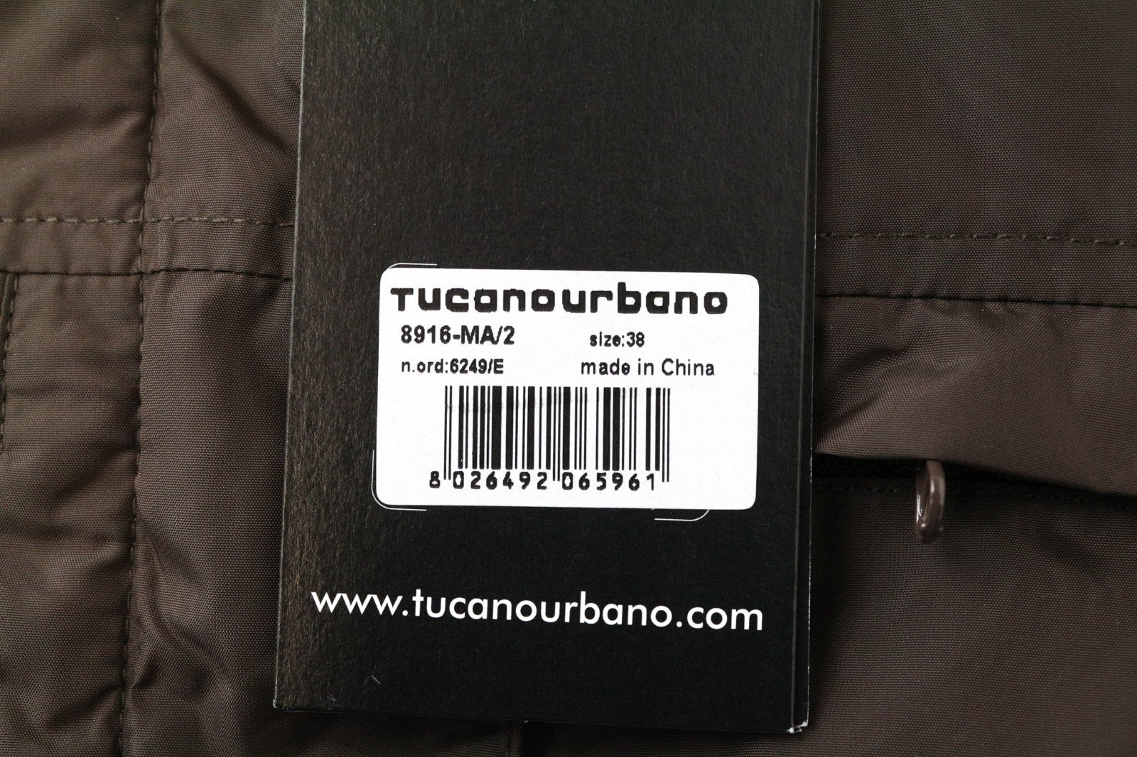 TUCANO URBANO Gomez Women Jacket IT38 M Brown Motorcycle Breathable Windproof