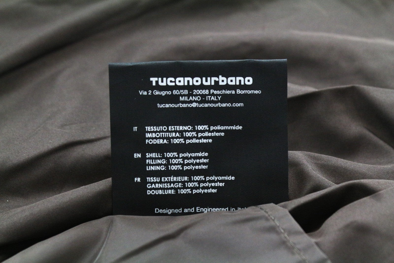 TUCANO URBANO Gomez Women Jacket IT38 M Brown Motorcycle Breathable Windproof