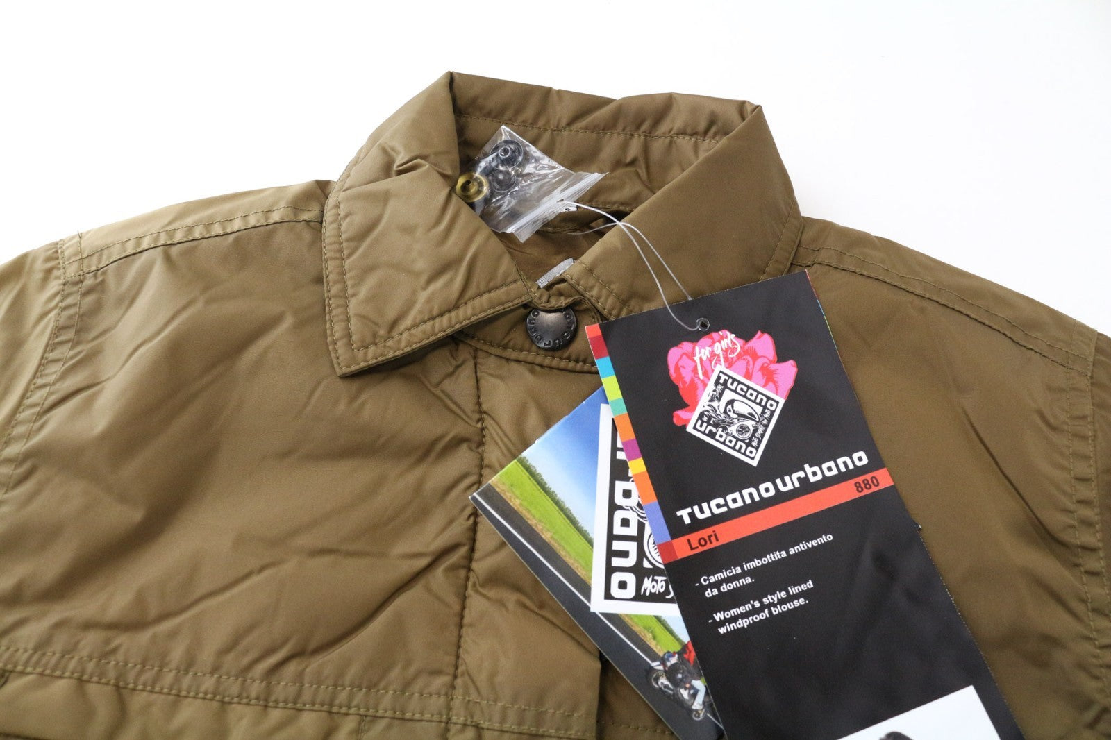 TUCANO URBANO Lori Women Jacket 2XS Windproof Breathable Padded Motorcycle