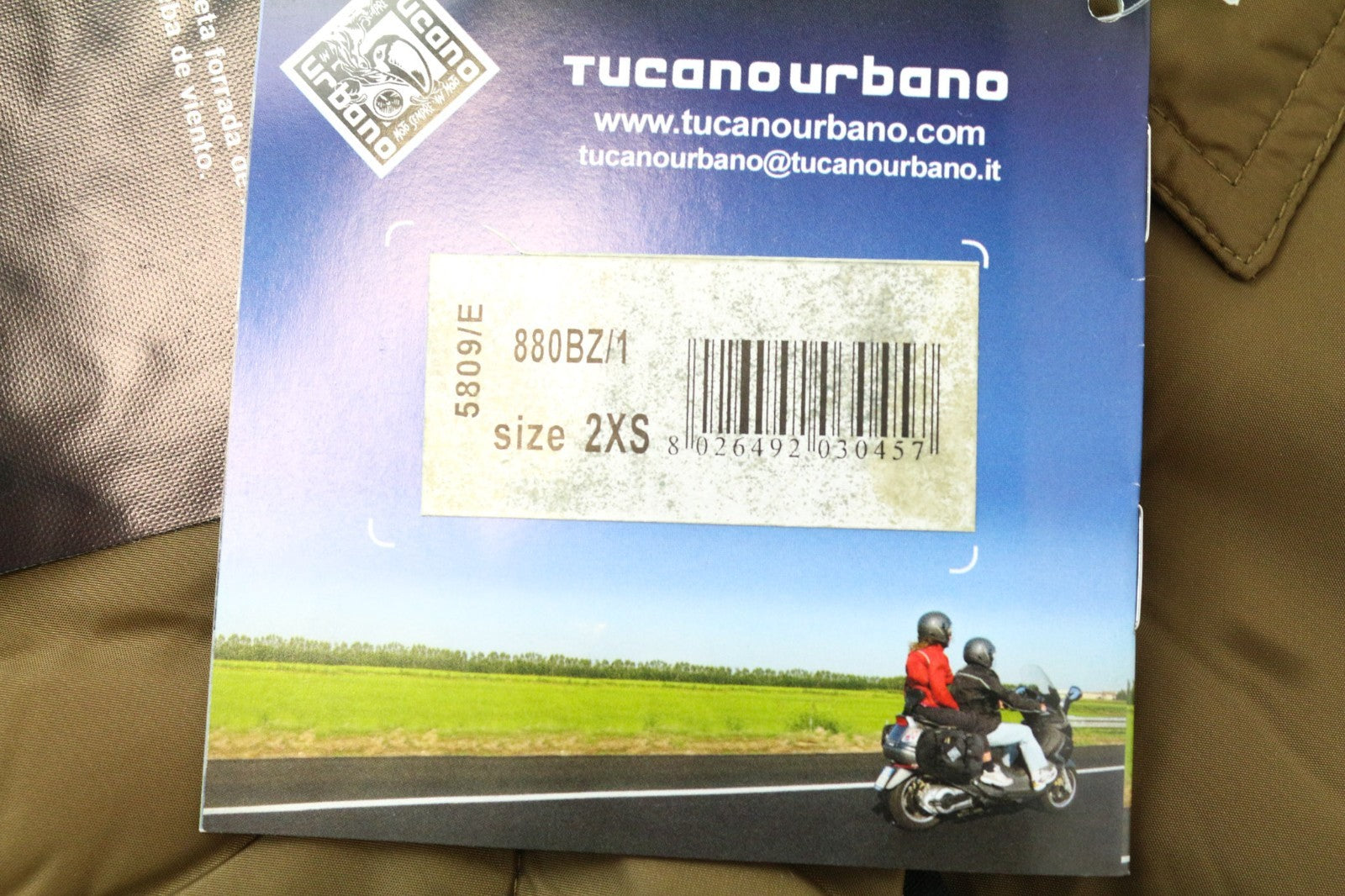 TUCANO URBANO Lori Women Jacket 2XS Windproof Breathable Padded Motorcycle