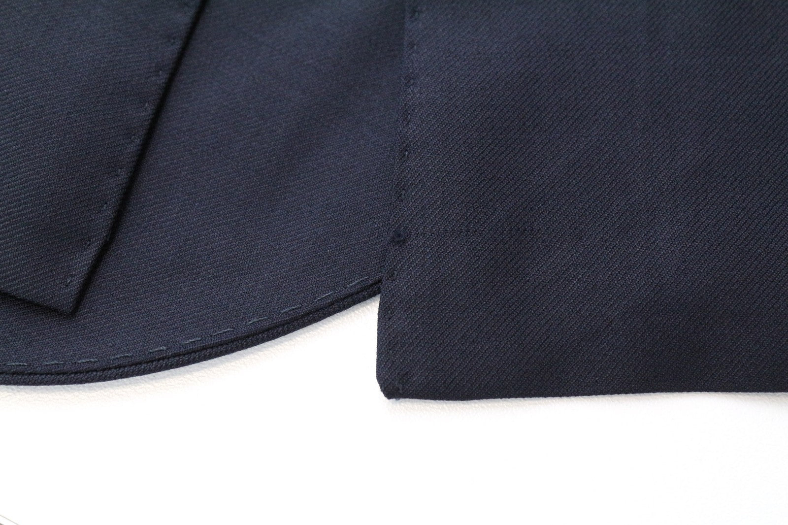 SUITSUPPLY Lazio Blueline Men Blazer UK36L Blue Pure Wool Single-Breasted Lined