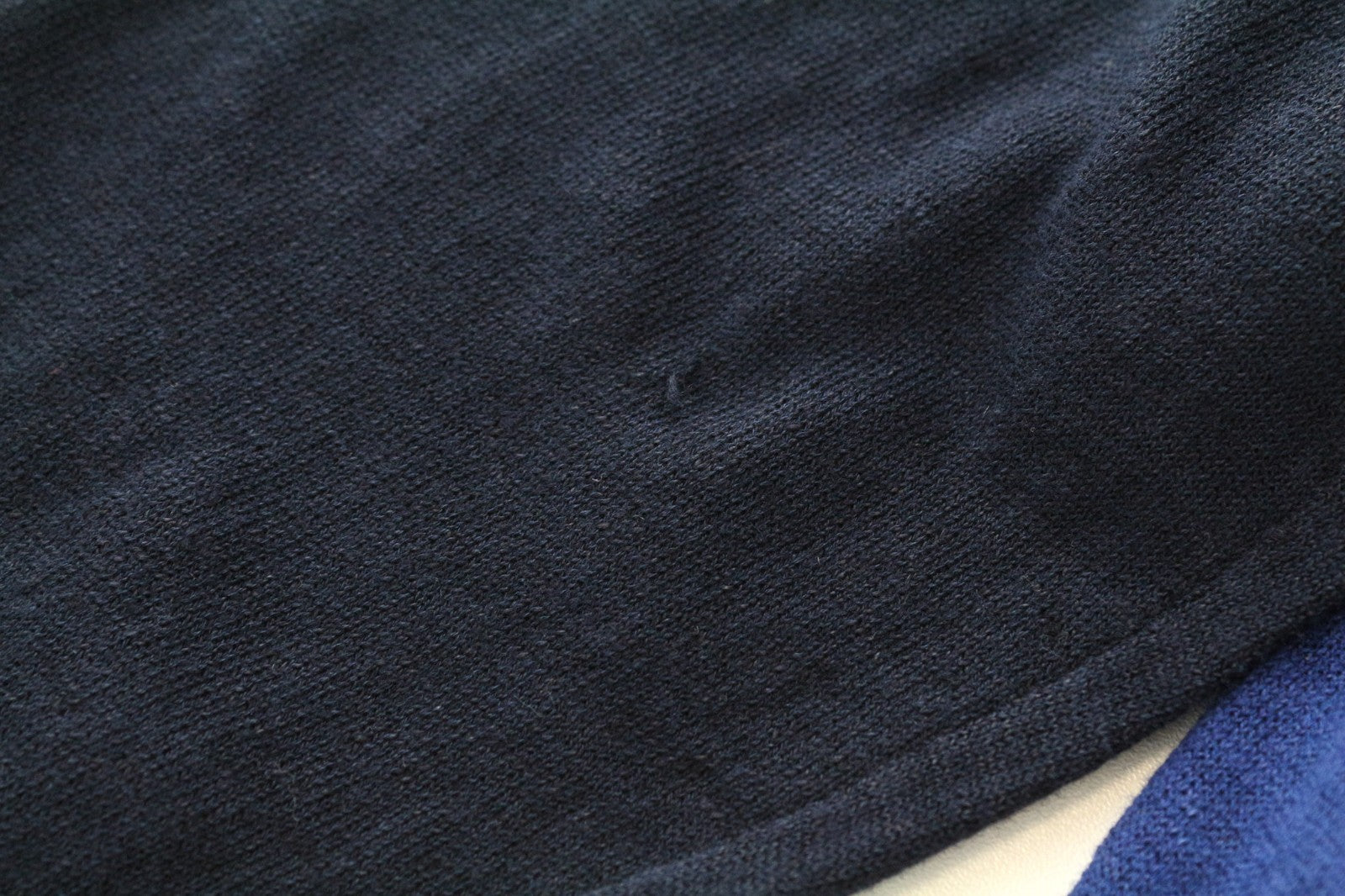 SCOTCH & SODA Ams Blauw Men Sweatshirt 2XL Linen Cotton Blue Long Sleeved