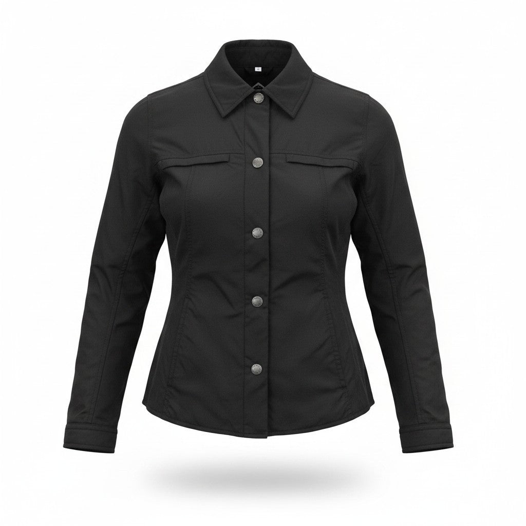 TUCANO URBANO Lori Women Jacket XS Black Windproof Thermal Padded Moto