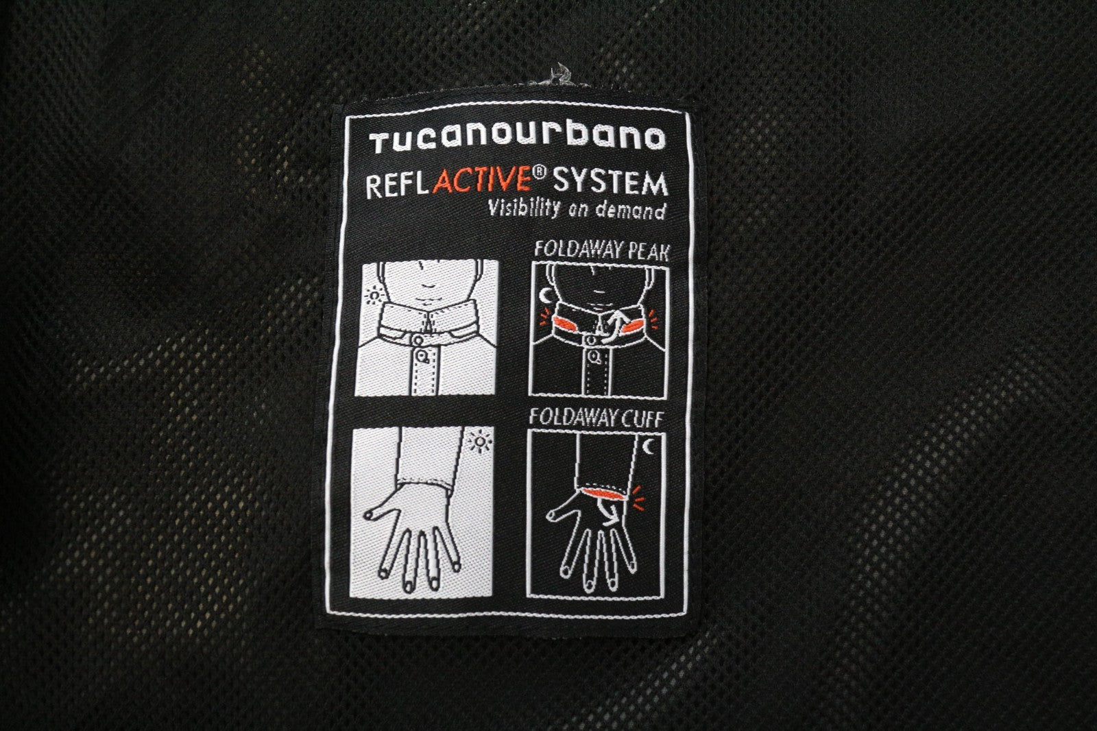 TUCANO URBANO New Tucanji Men Jacket M Grey Lined Waterproof WIndbreaker Moto