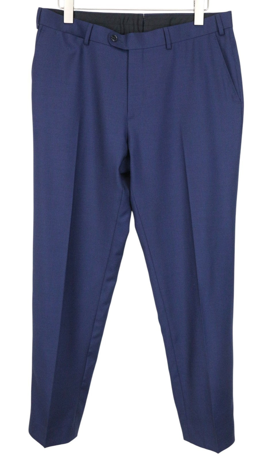 SUITSUPPLY La Spalla Men Suit UK44R Lined Formal Blue Pure Wool 2 Piece