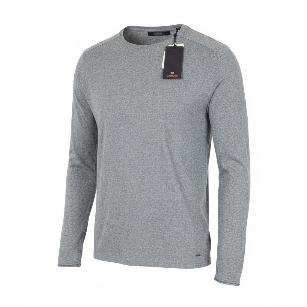 SCOTCH & SODA Ams Couture Men Sweatshirt 2XL Grey Cotton Cashmere Long Sleeved