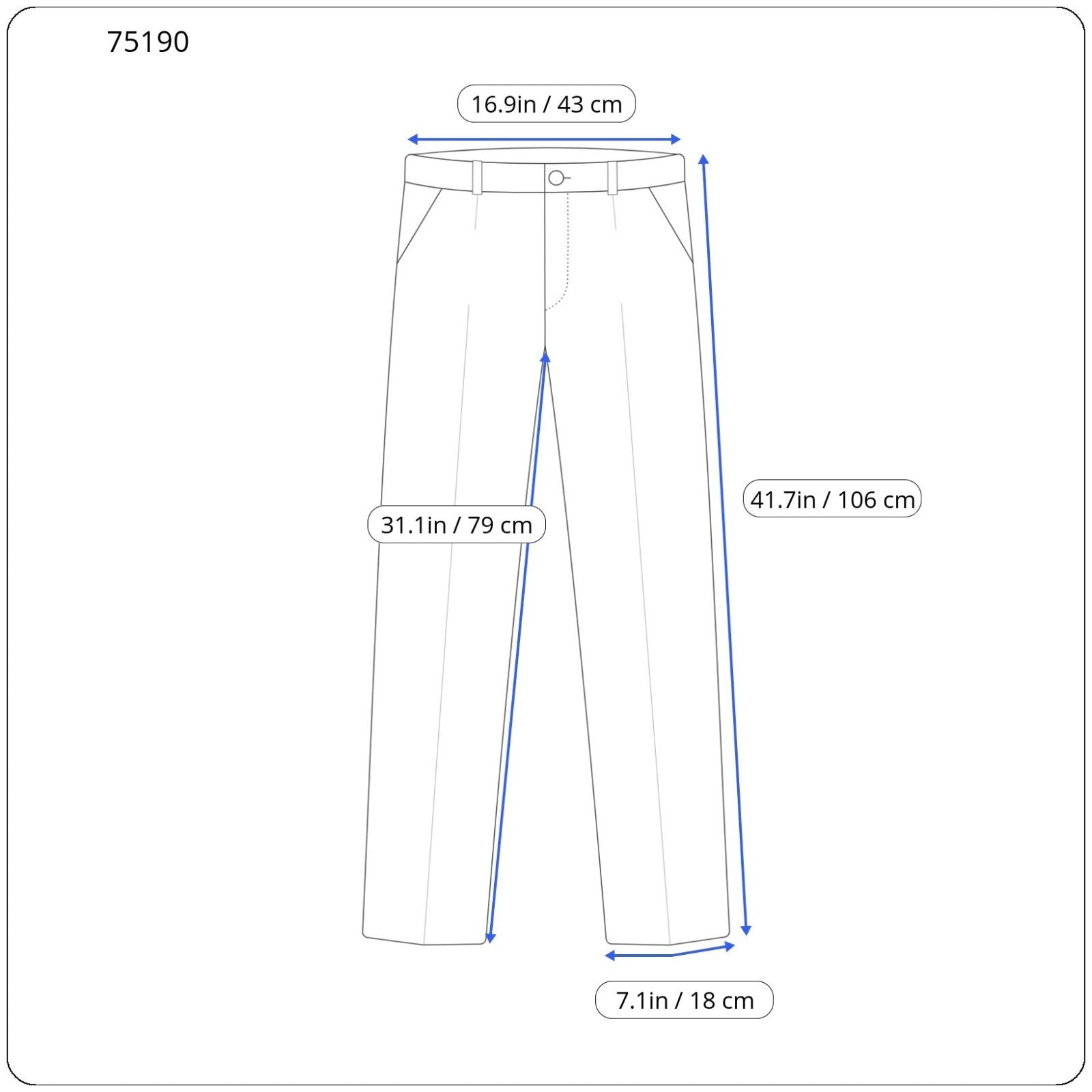 SUITSUPPLY Brescia Men Trousers UK42 Blue Pleated Front Classic Formal