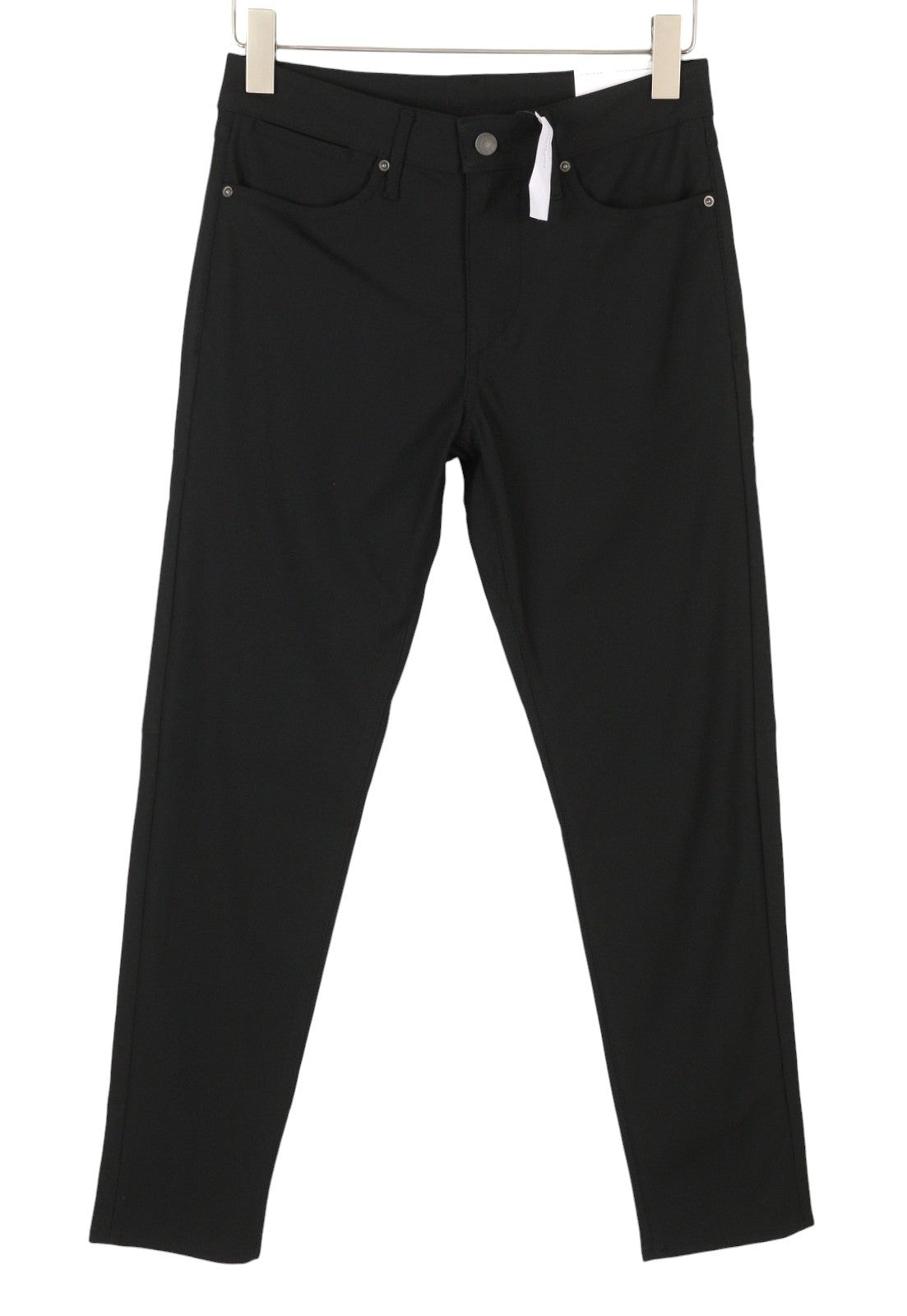 AMERICAN EAGLE OUTFITTERS Active Flex Men Trousers W28/L32 Black Slim Zip Fly
