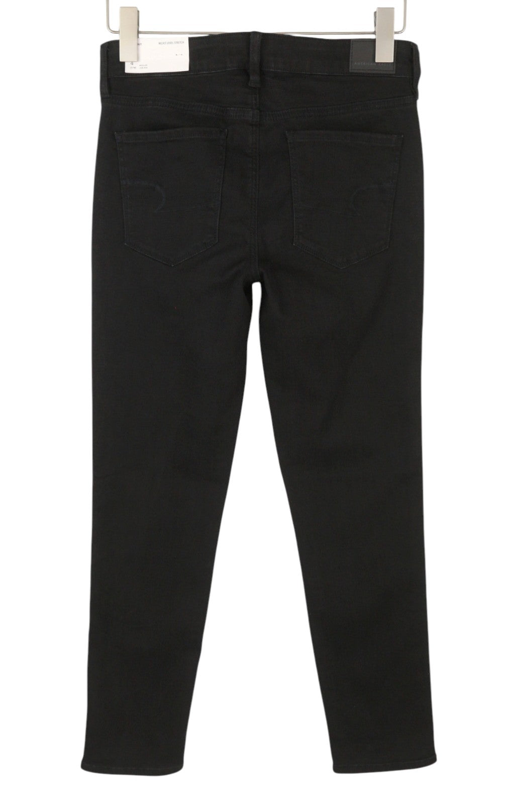 AMERICAN EAGLE OUTFITTERS Skinny Proper Women Jeans W27 Black Stretch Level