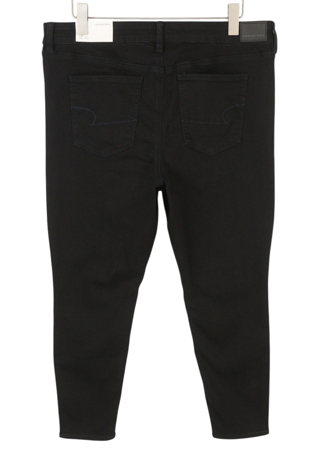 AMERICAN EAGLE OUTFITTERS Jegging Always Black Women Jeans W34 Denim Stretch
