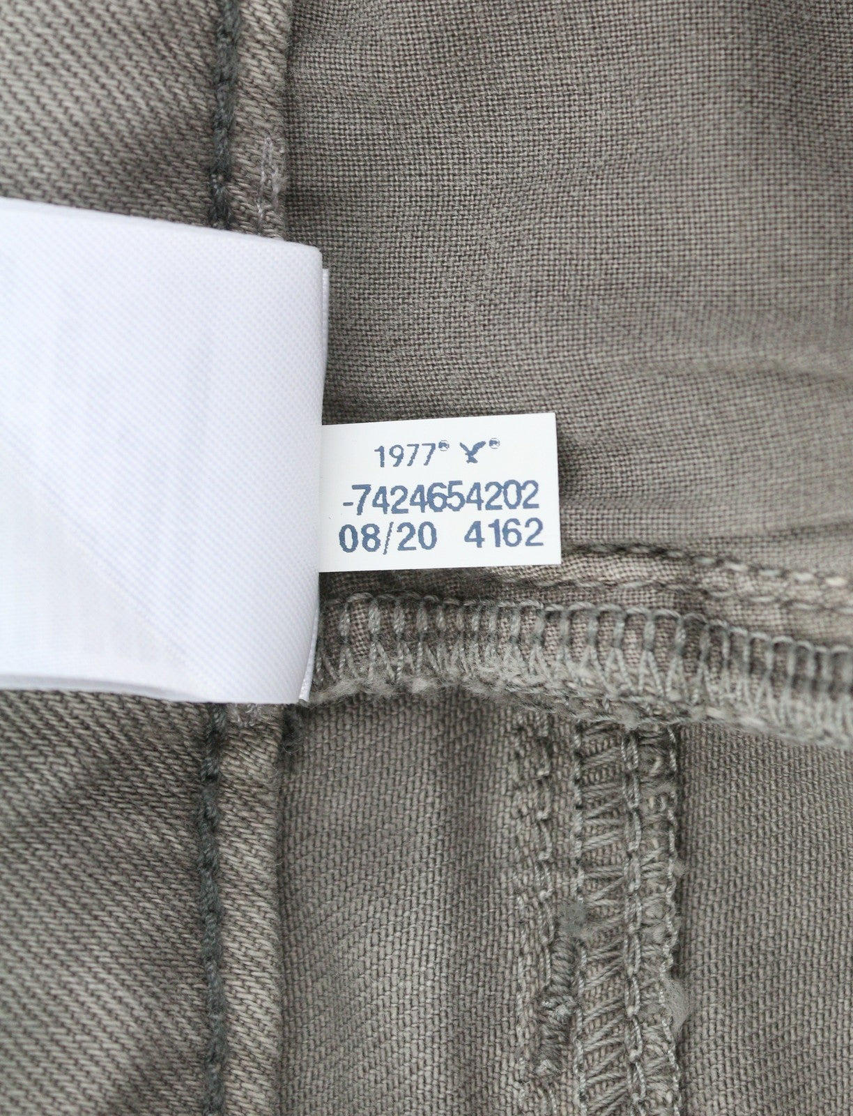 AMERICAN EAGLE OUTFITTERS Skinny Airflex+ Men Jeans W31/L32 Grey Faded Whisker