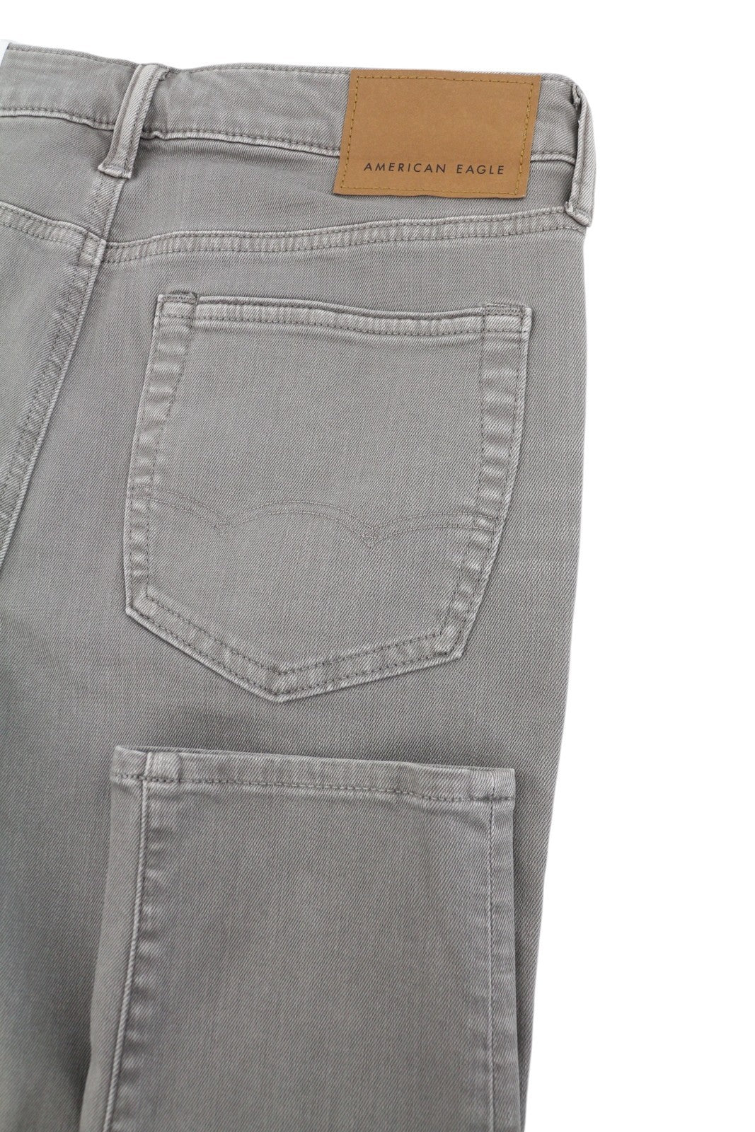 AMERICAN EAGLE OUTFITTERS Skinny Airflex+ Men Jeans W31/L32 Grey Faded Whisker