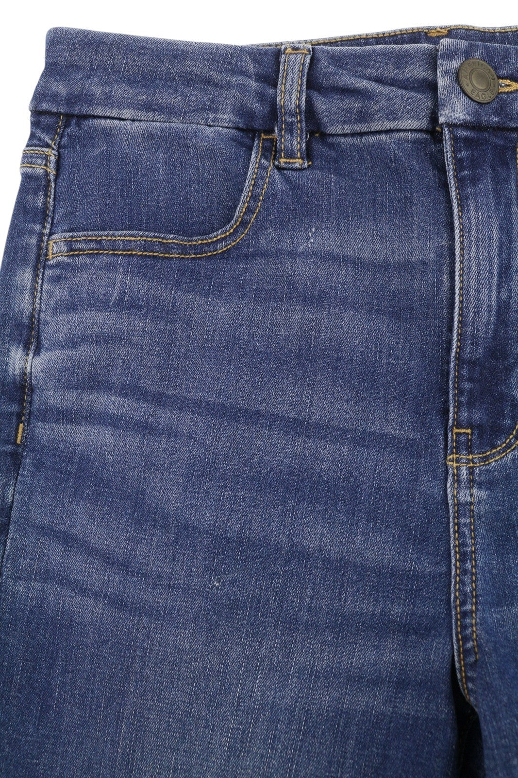 AMERICAN EAGLE OUTFITTERS Curvy Hi-Rise Women Jeans W29 Fresh Bright Jegging