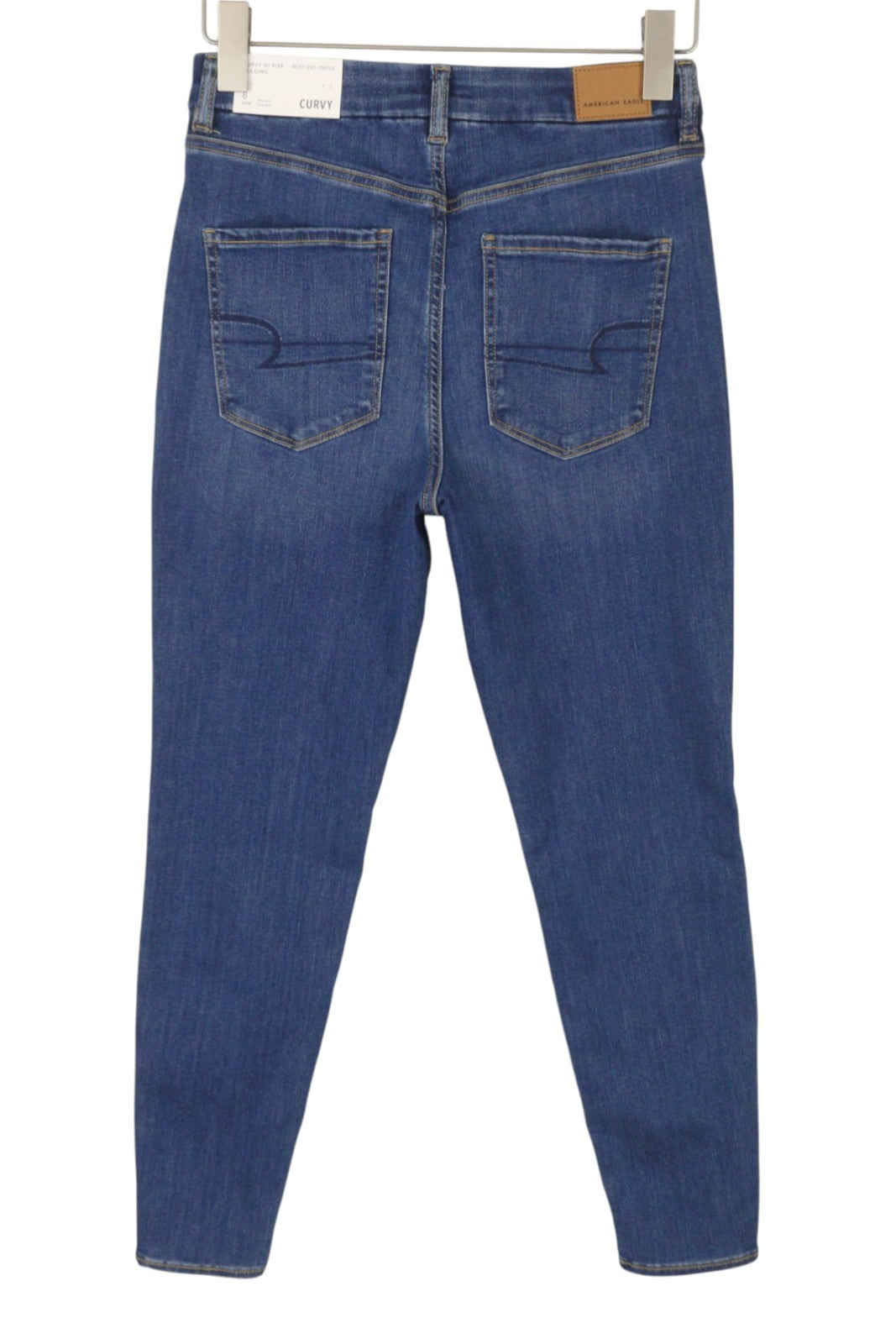 AMERICAN EAGLE OUTFITTERS Curvy Hi-Rise Women Jeans W29 Fresh Bright Jegging