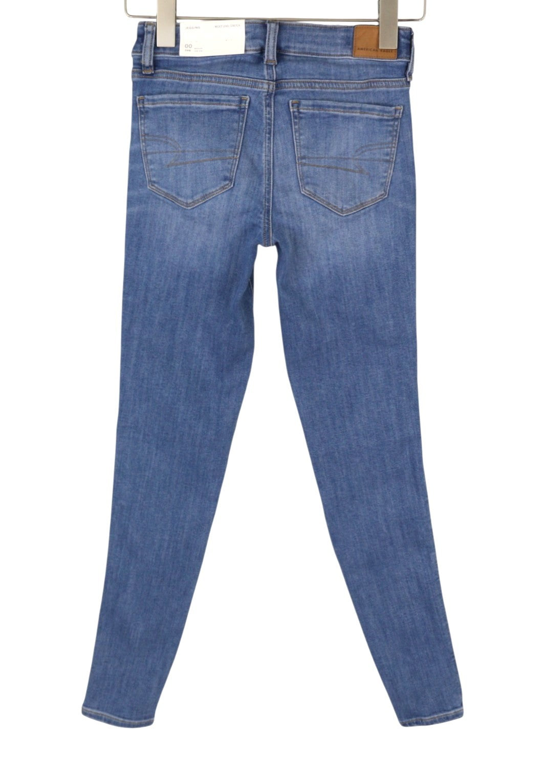 AMERICAN EAGLE OUTFITTERS Jegging Brilliant Women Jeans W24 Blue Stretch