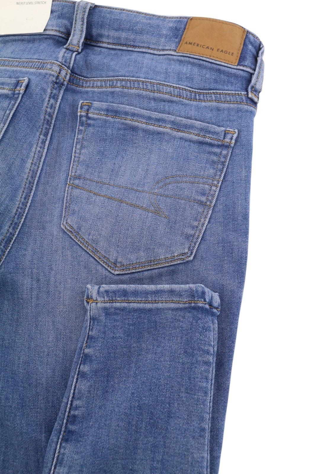 AMERICAN EAGLE OUTFITTERS Jegging Brilliant Women Jeans W24 Blue Stretch